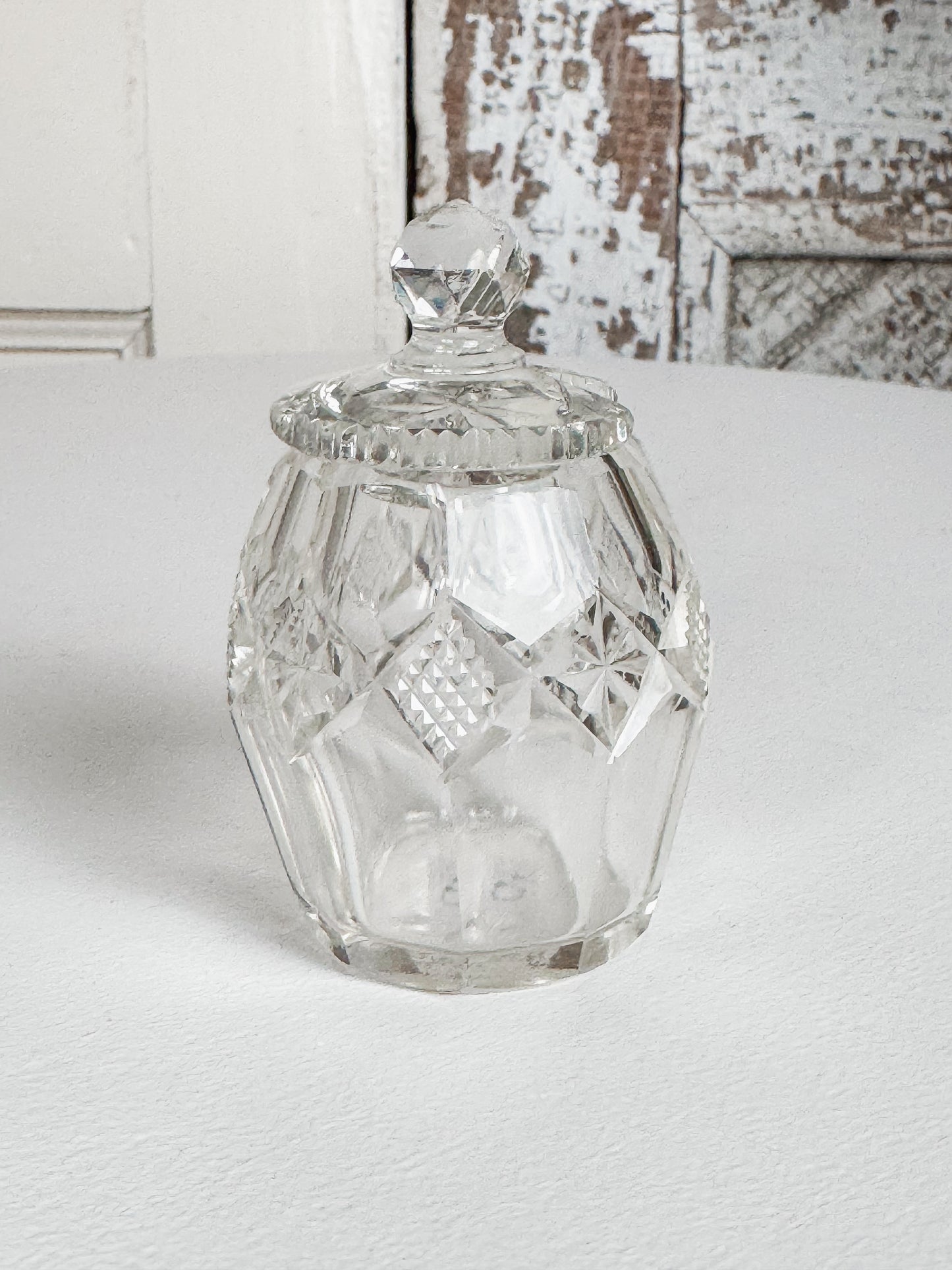 Mini Crystal Jar with Lid
