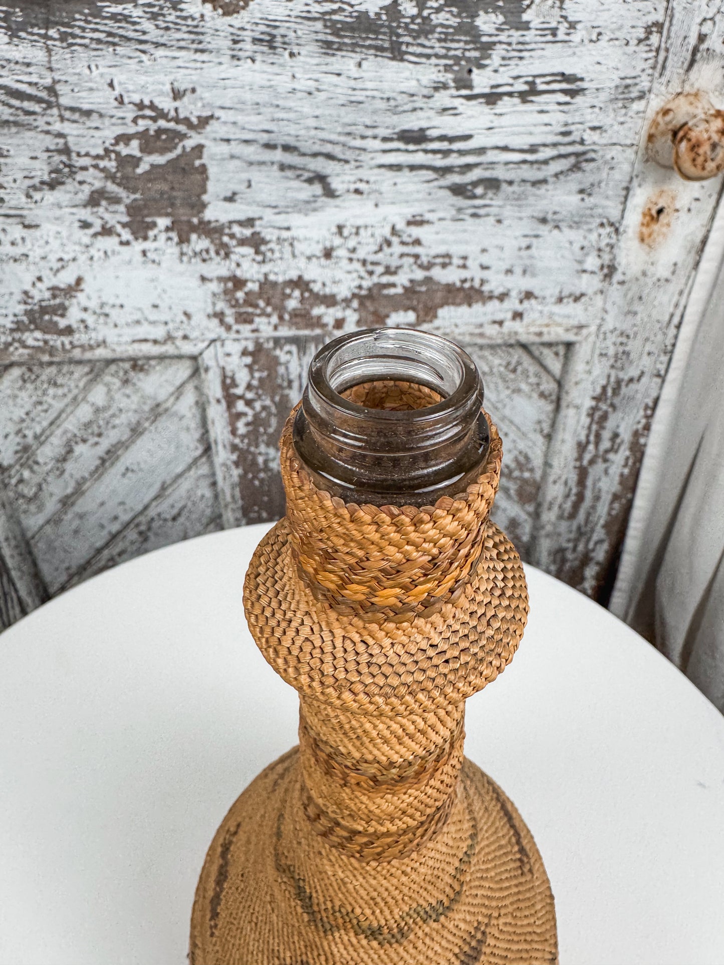 Grass Wrapped Bottle