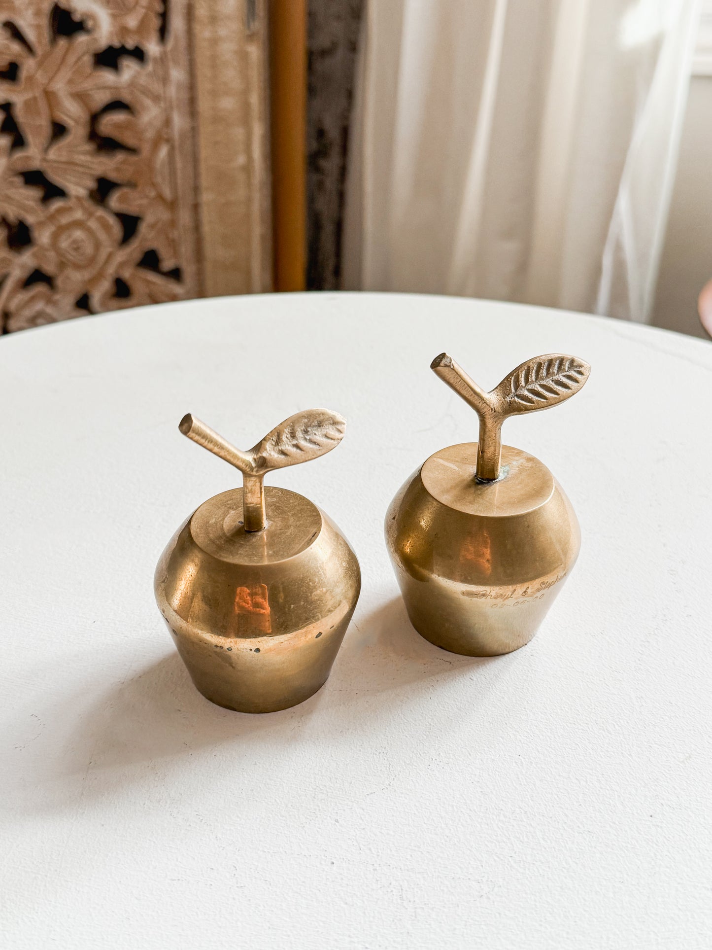Brass Apple Bells