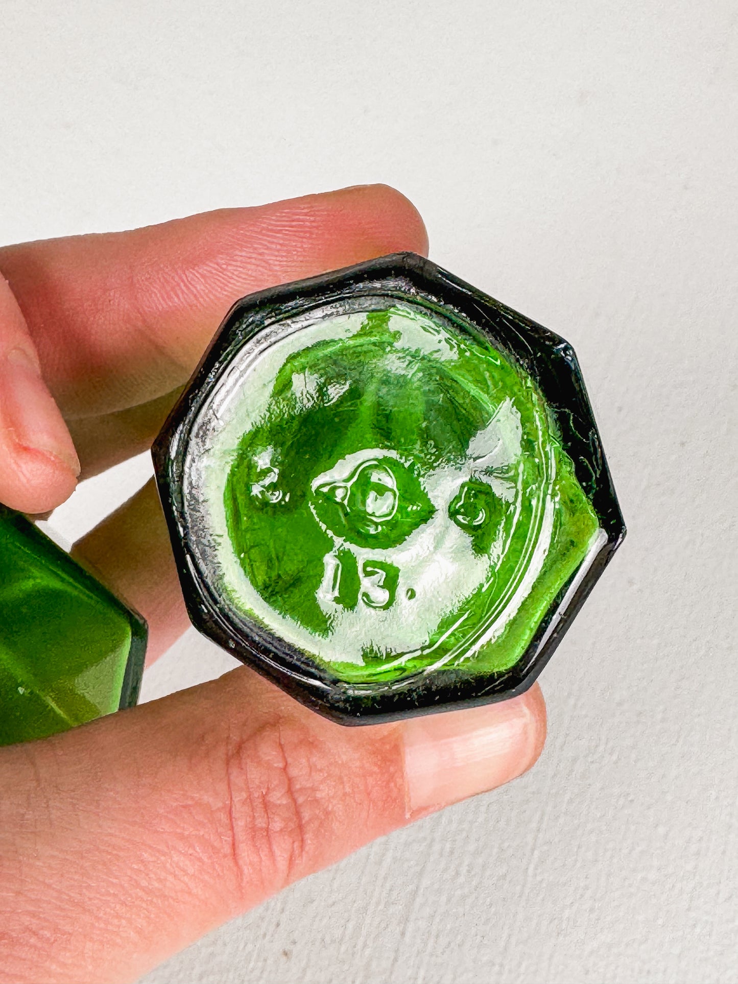 Emerald Green Salt & Pepper Shakers