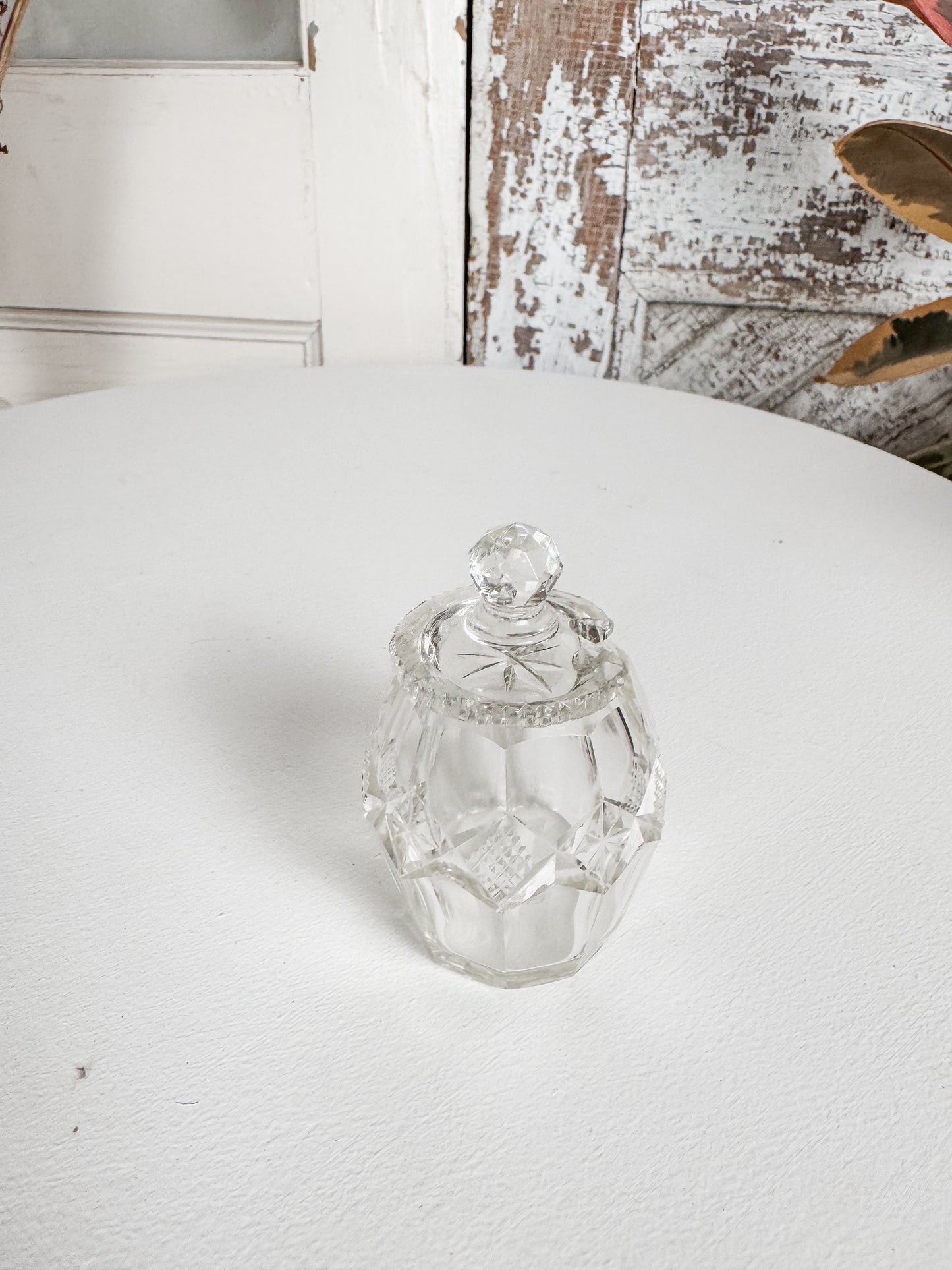 Mini Crystal Jar with Lid