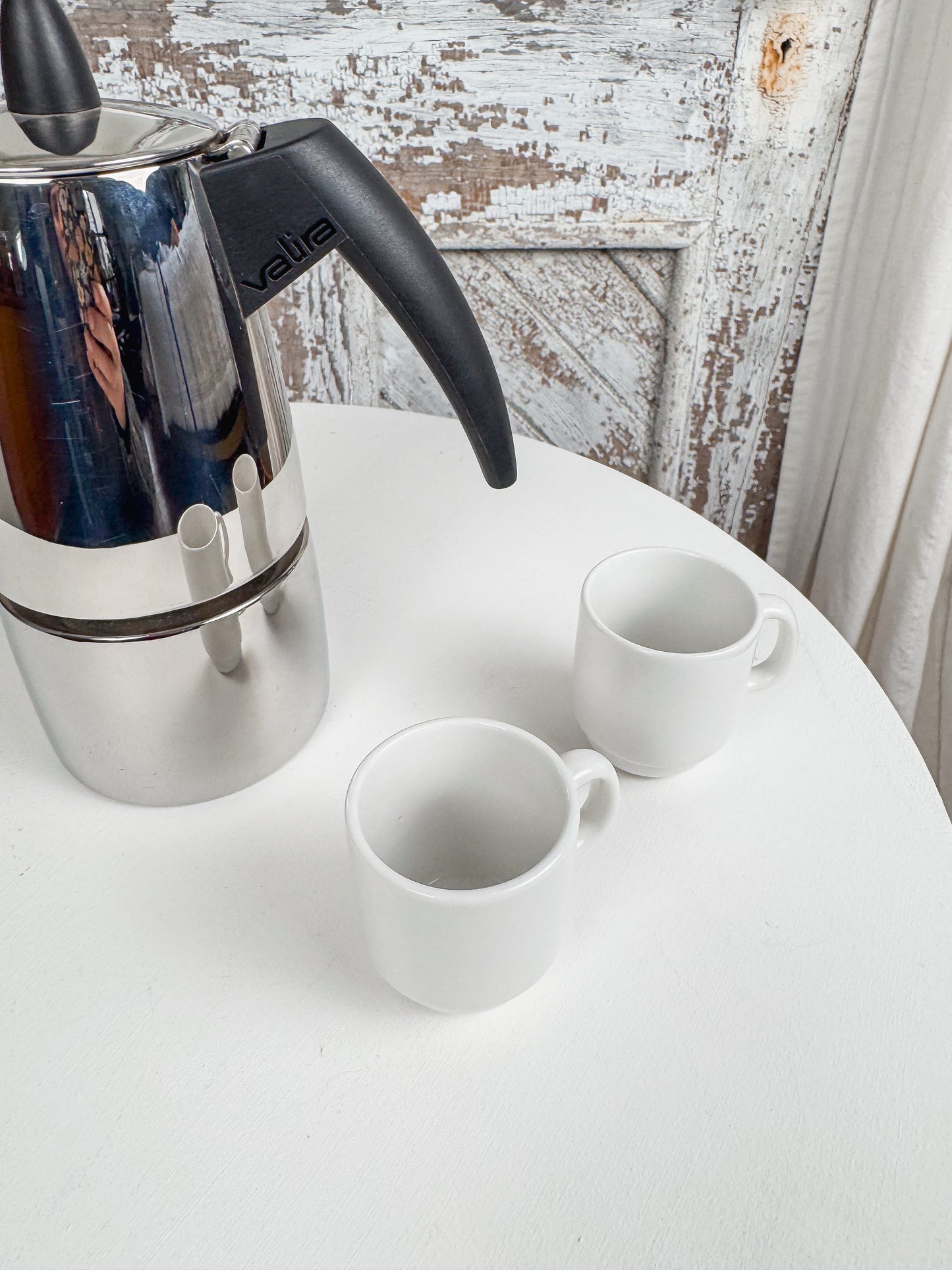 White Espresso Cups