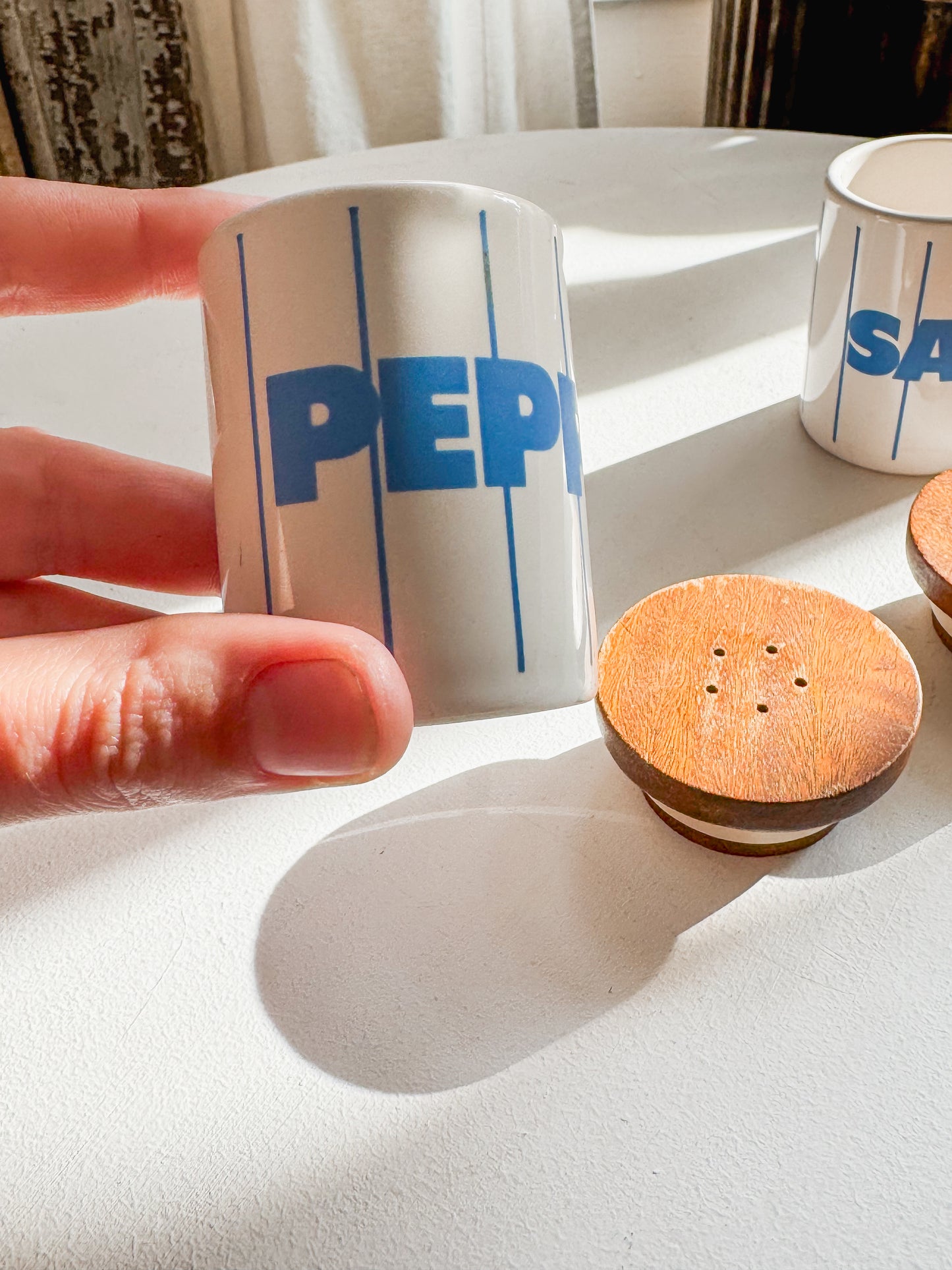 Retro Hornsea Salt & Pepper Set