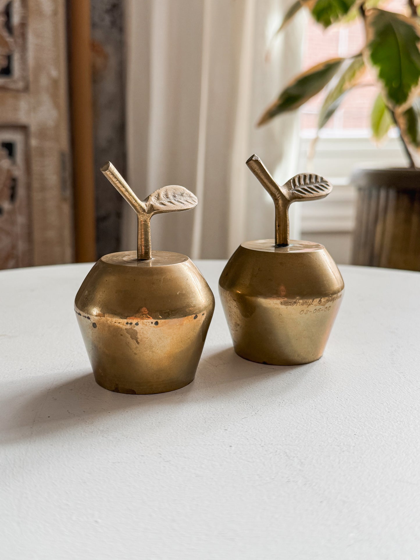 Brass Apple Bells