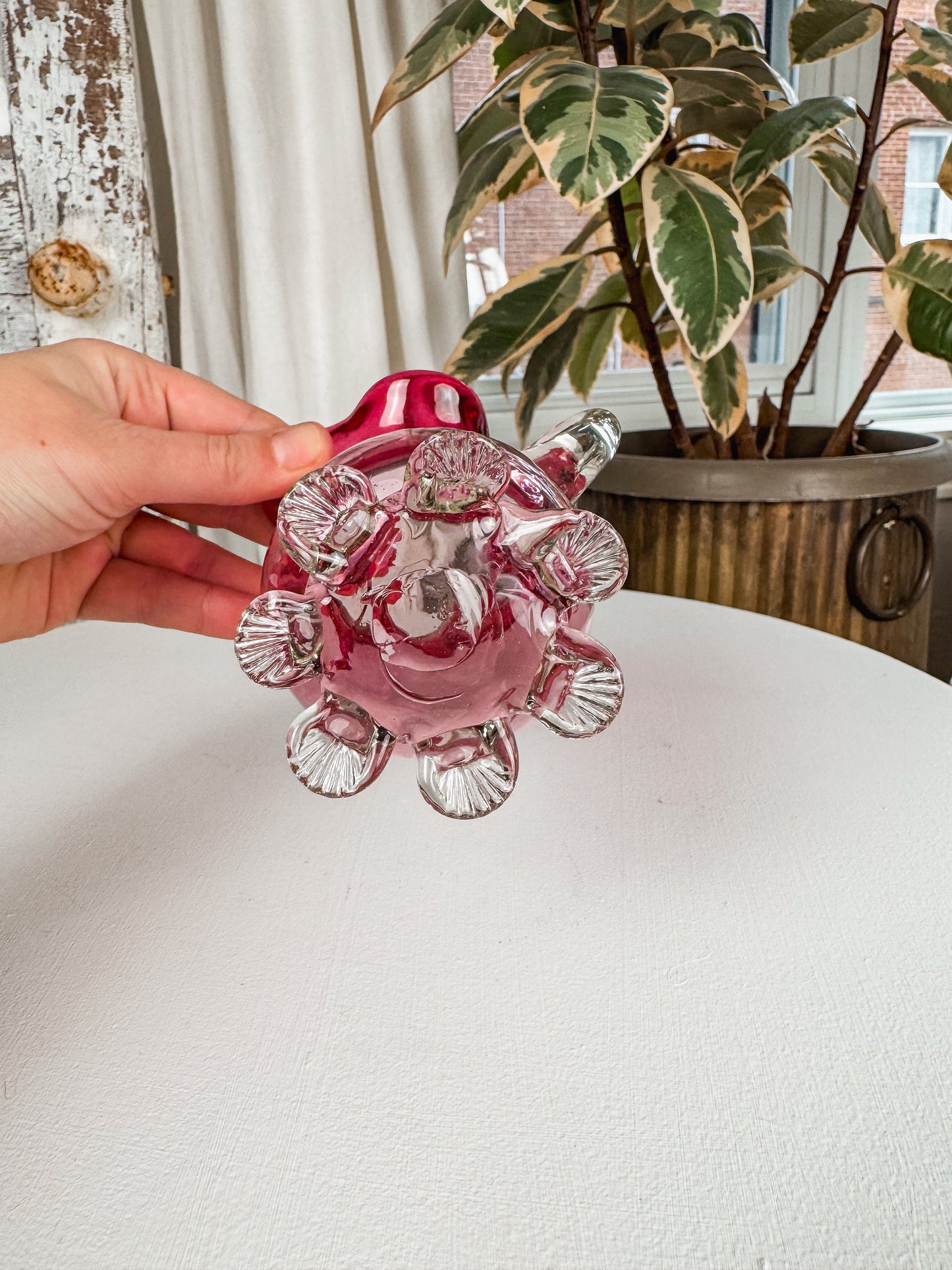Small Cranberry Pitcher