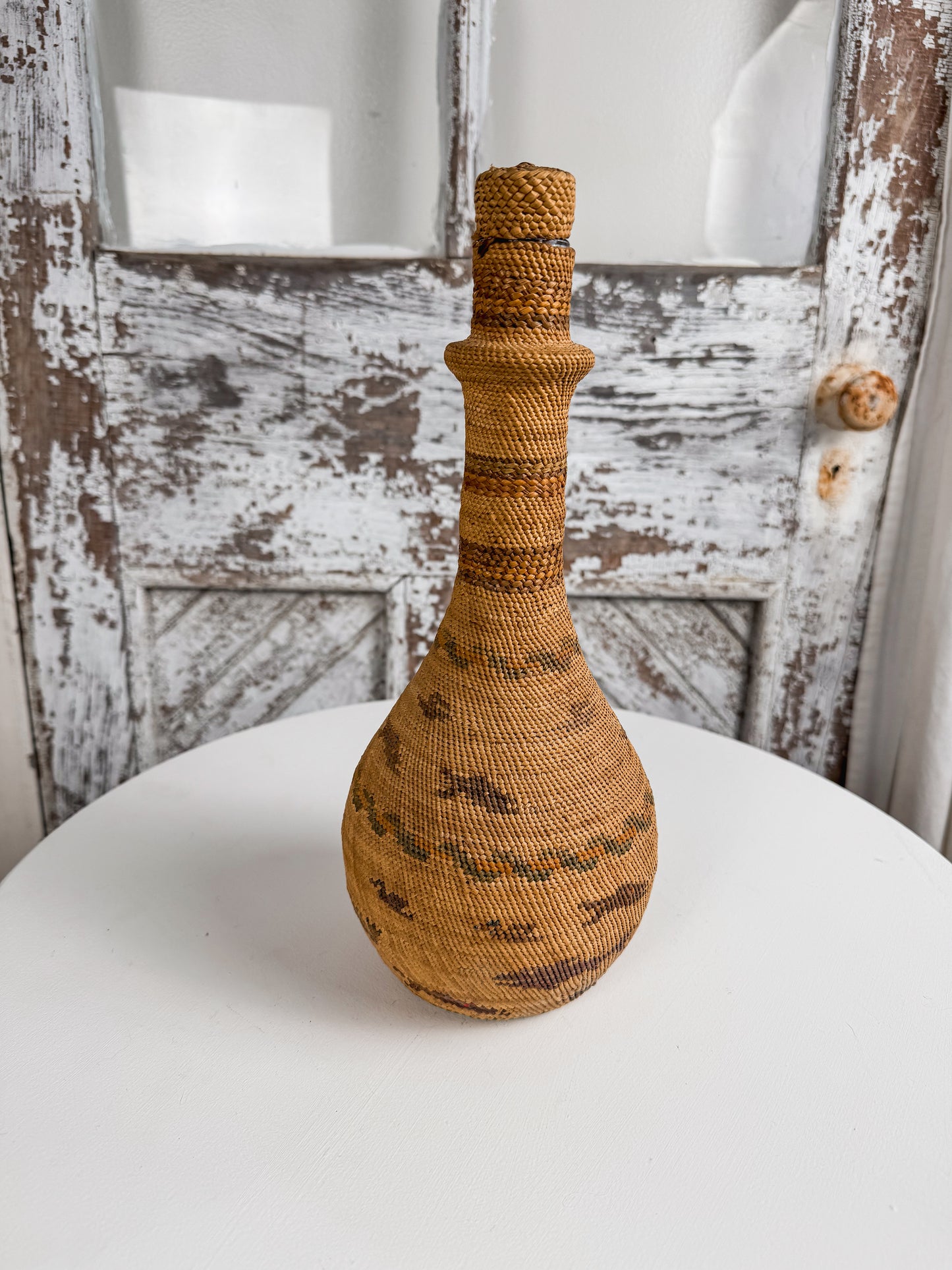 Grass Wrapped Bottle