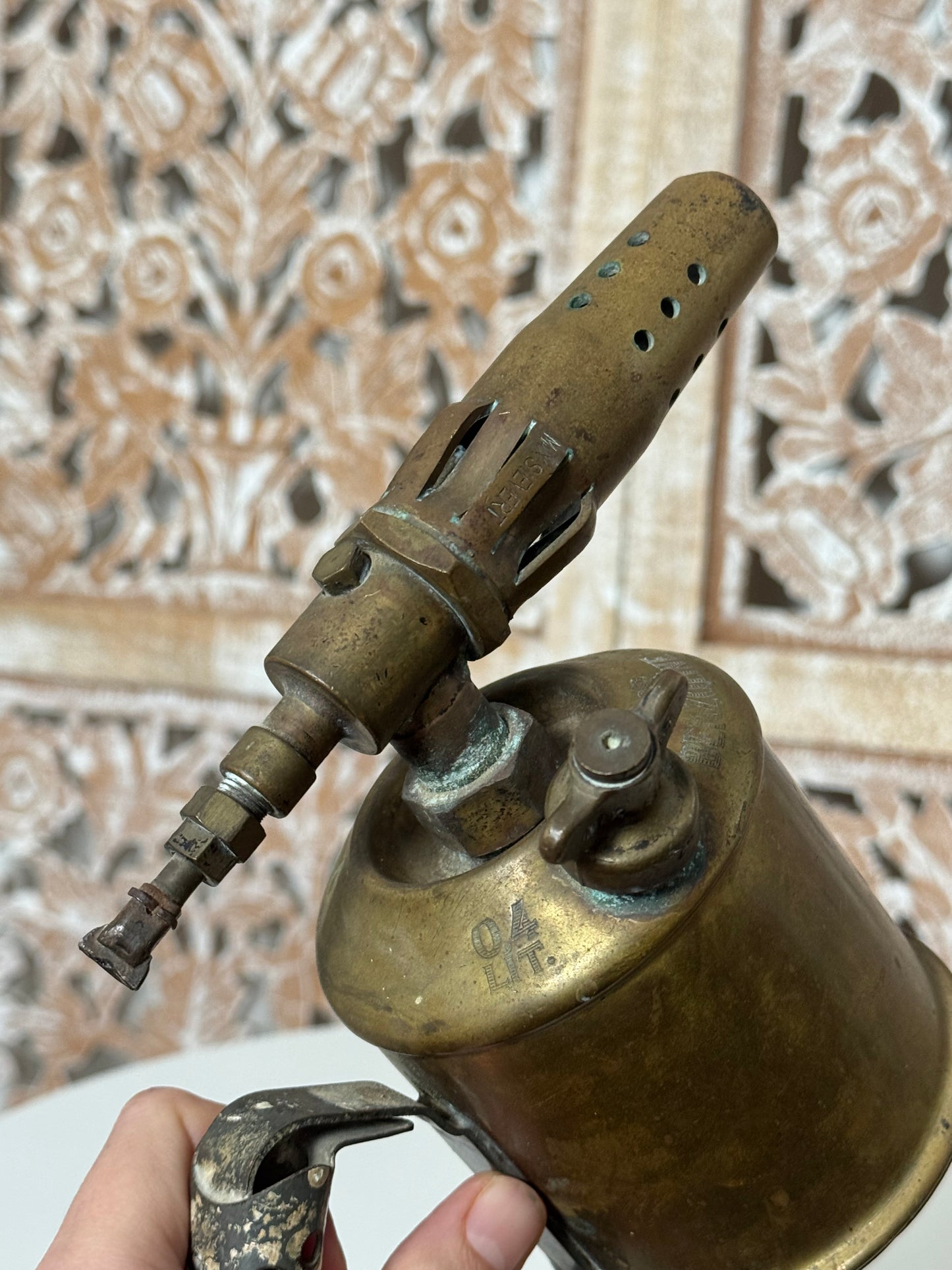Vintage Brass Blow Torch