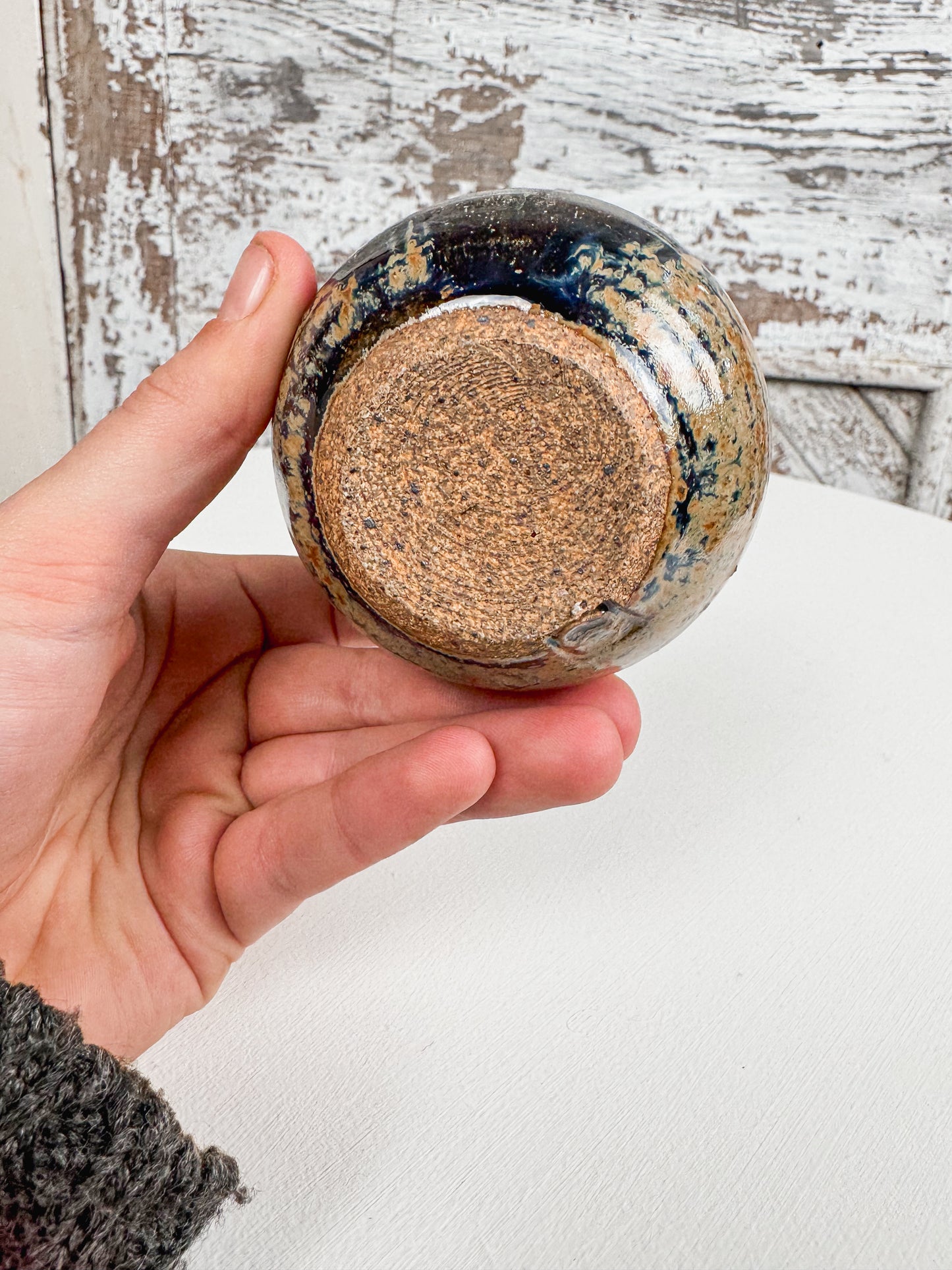 Pottery Bud Vase