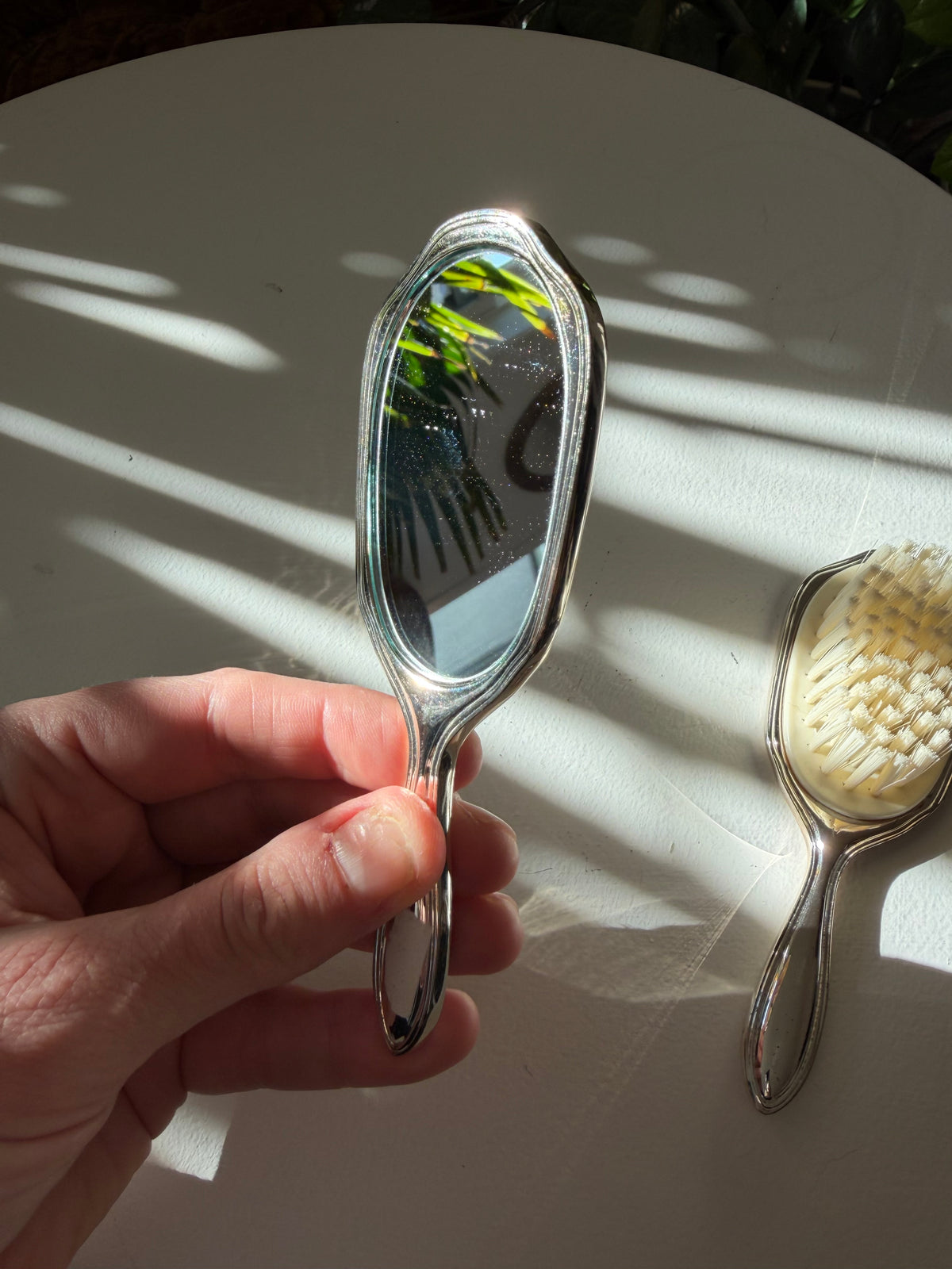 Kids Mini Brush & Mirror Set