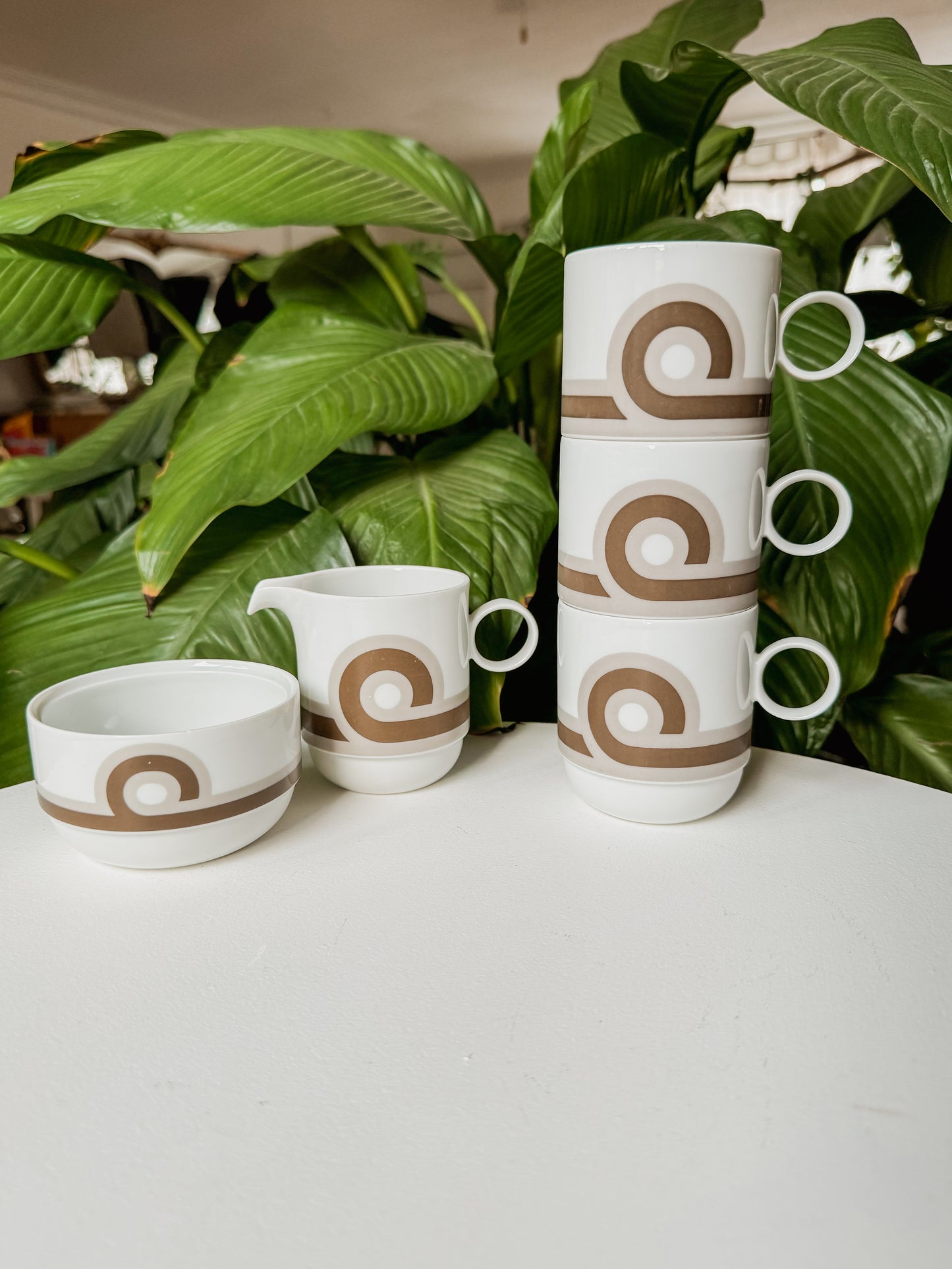 Rosenthal Studio Linie Teacup, Creamer & Sugar Bowl Set