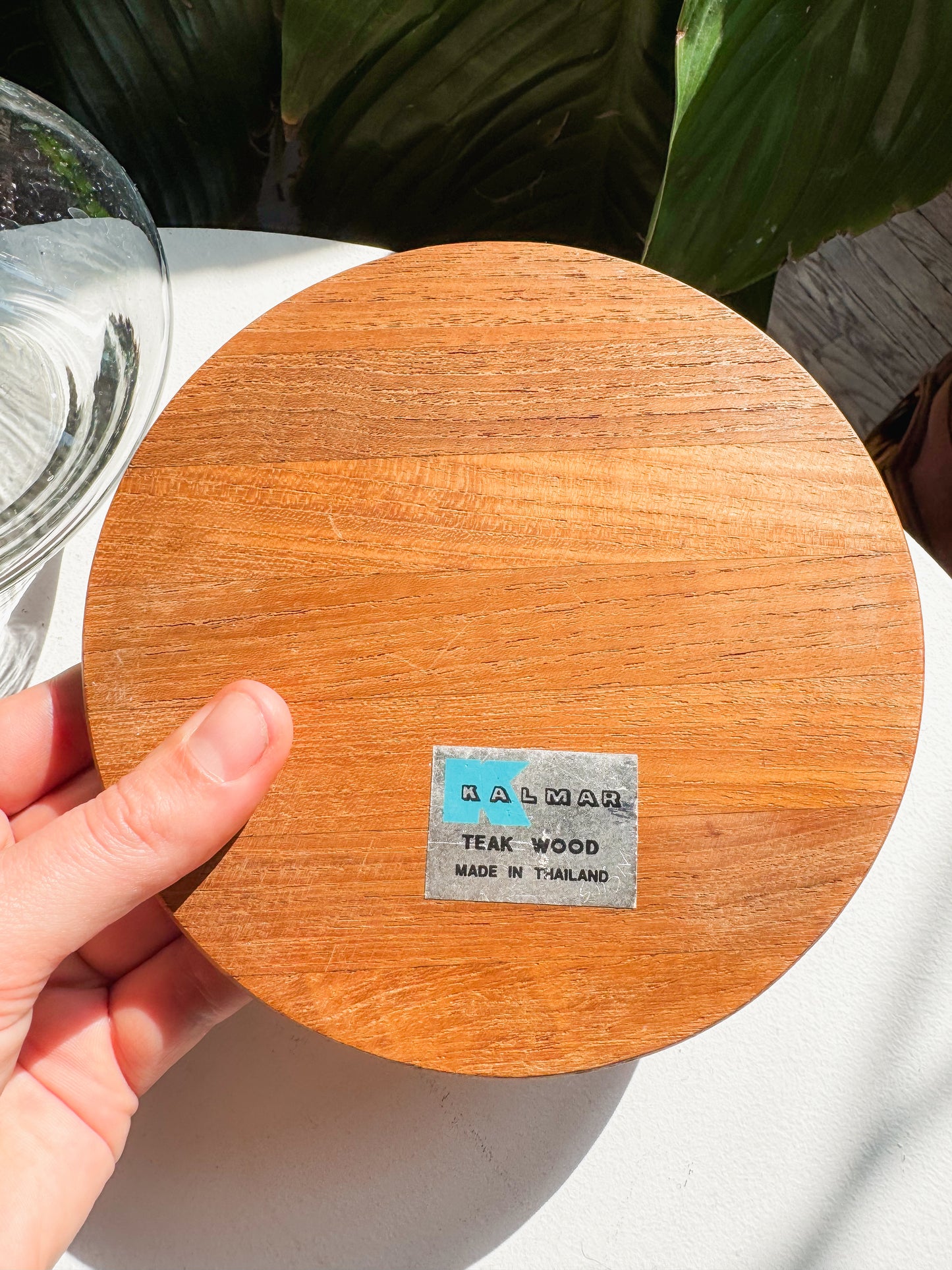 Kalmar Teak Decanter