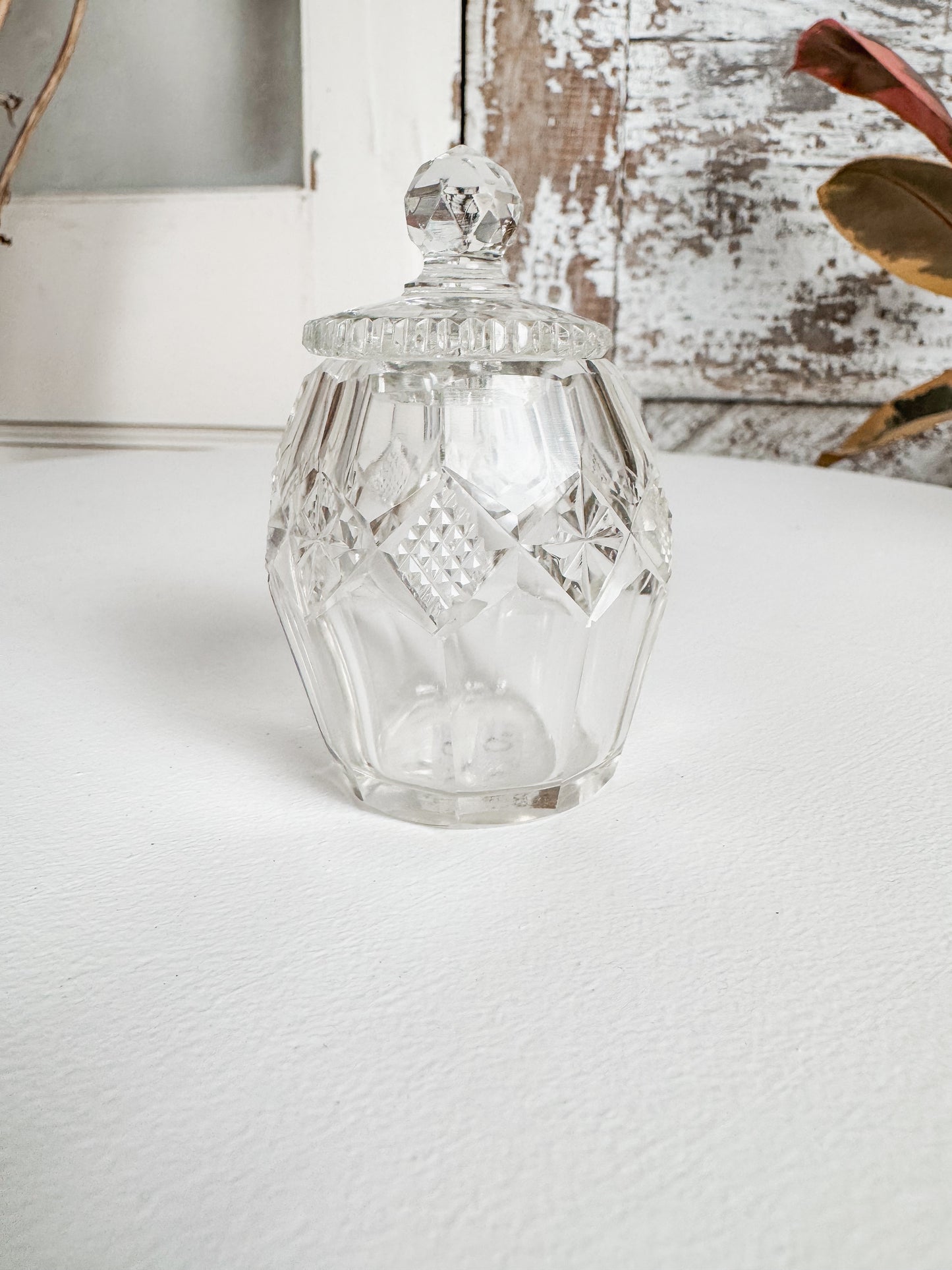 Mini Crystal Jar with Lid