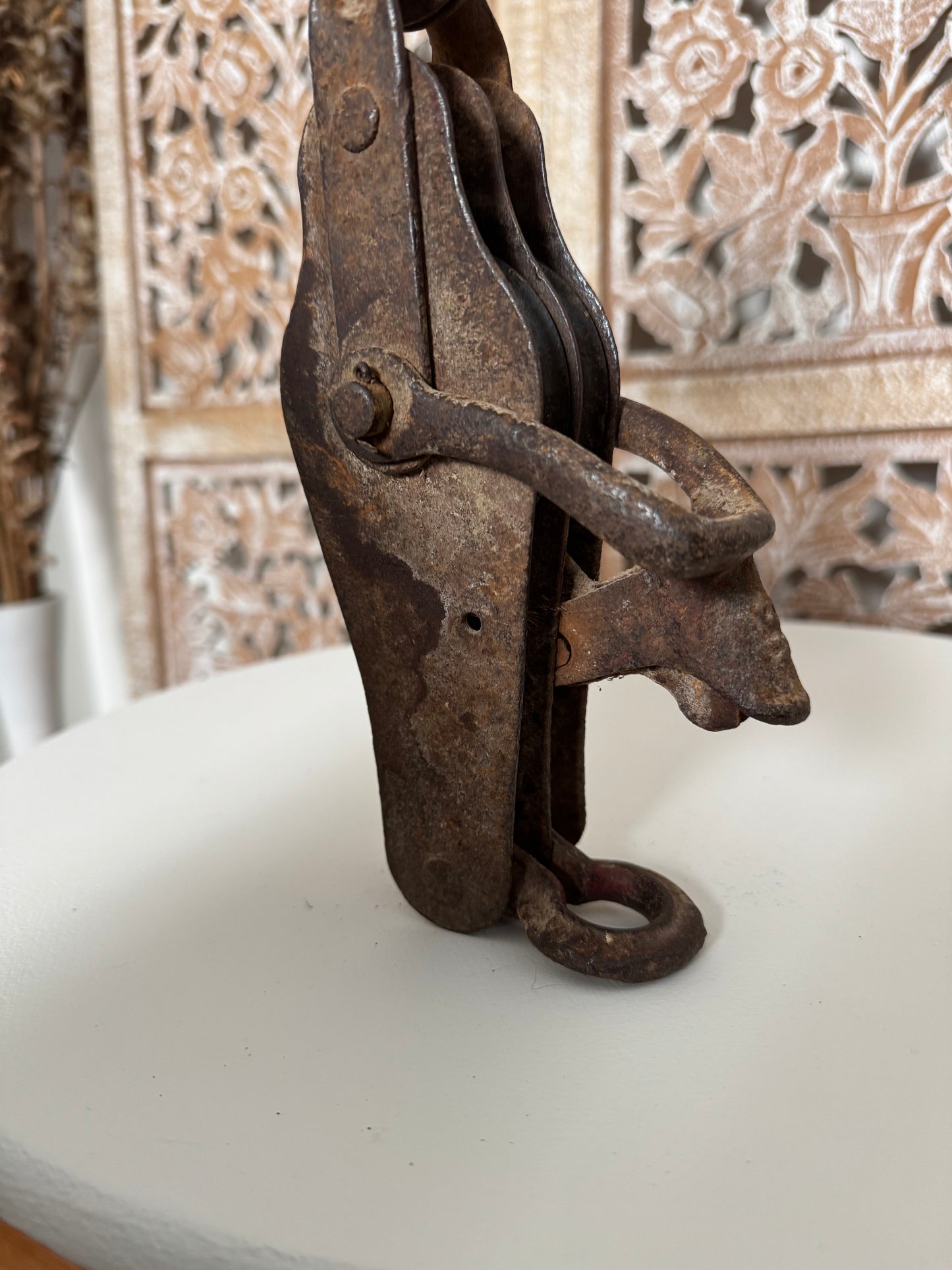 Antique Double Pulley