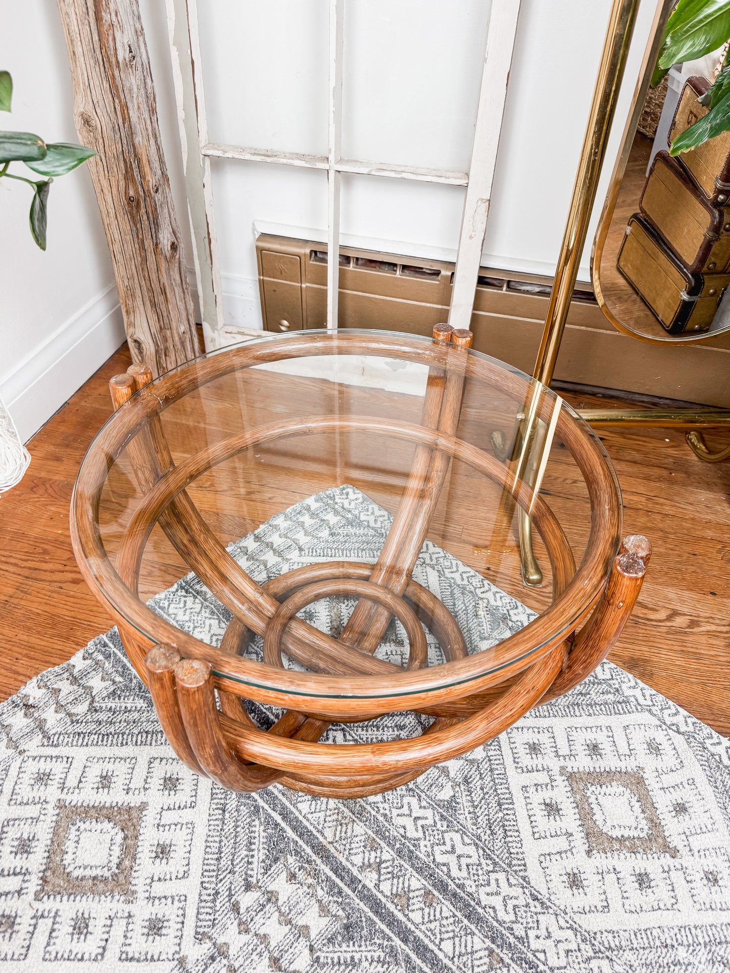 Bamboo Side Table/Coffee Table