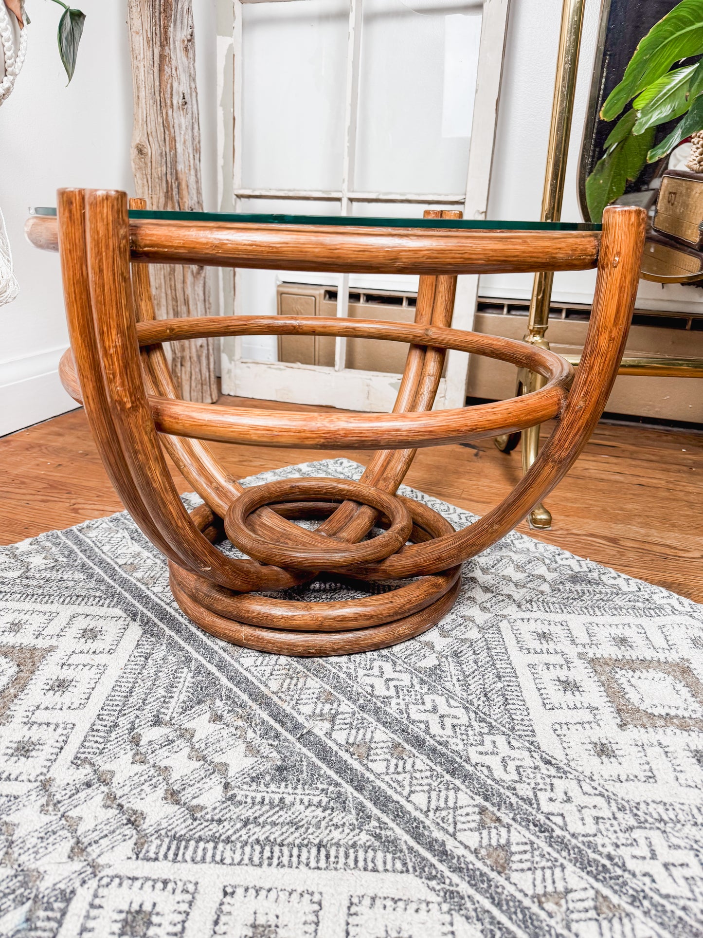Bamboo Side Table/Coffee Table