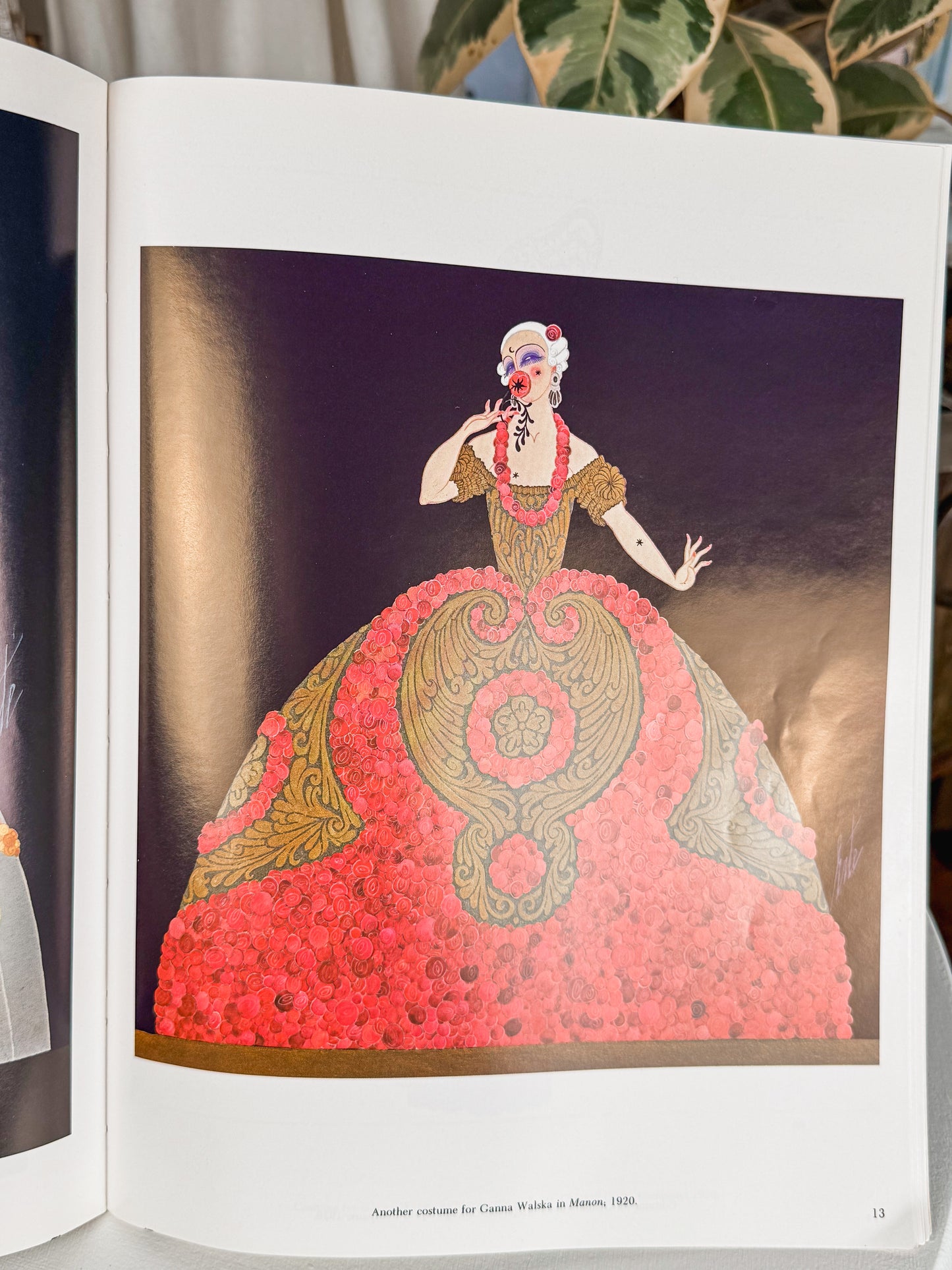 Erté's Theatrical Costumes in Full Color by Erté