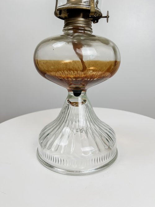 Large Vintage Oil Lamp