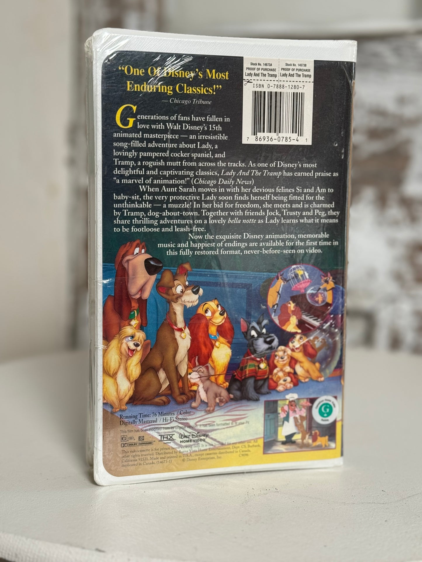 Lady in the Tramp VHS 1999