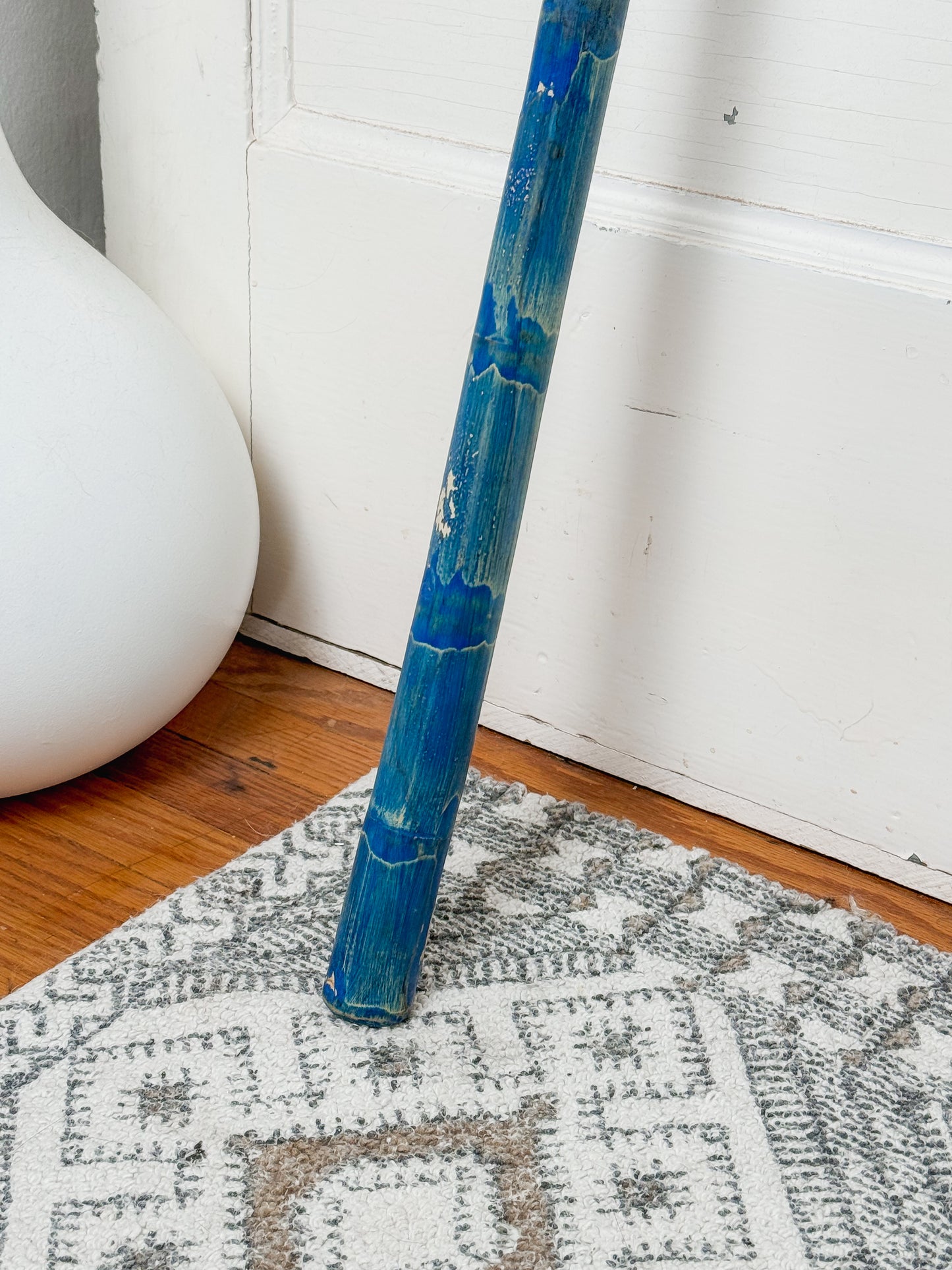 Nana & Papa Collection: Blue Bamboo Walking Stick