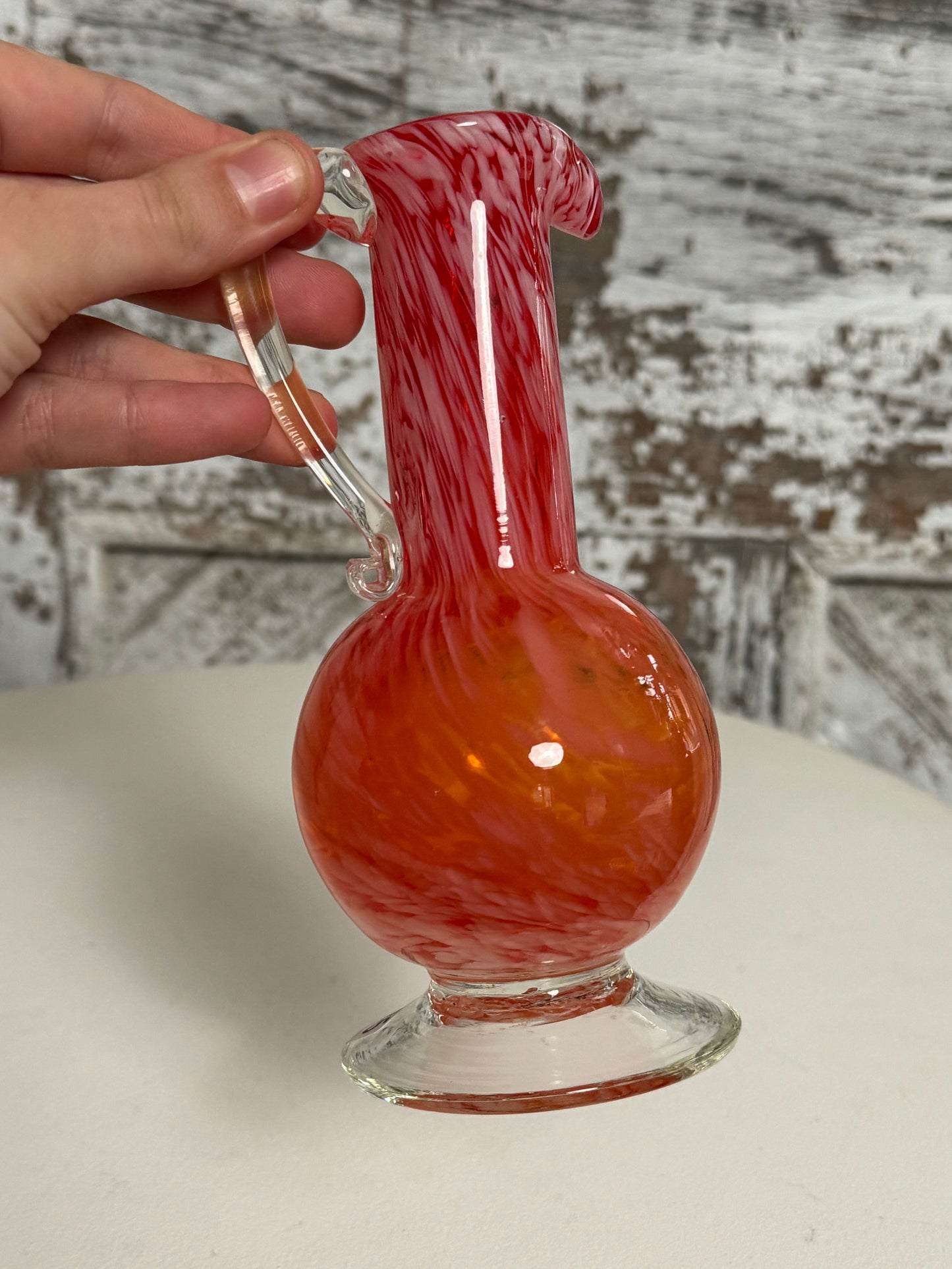 Swirl Glass Pitcher