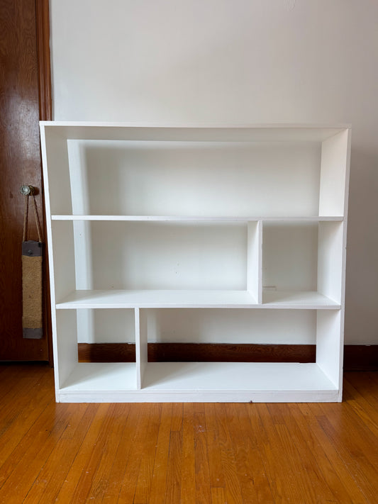Refinished White Bookshelf