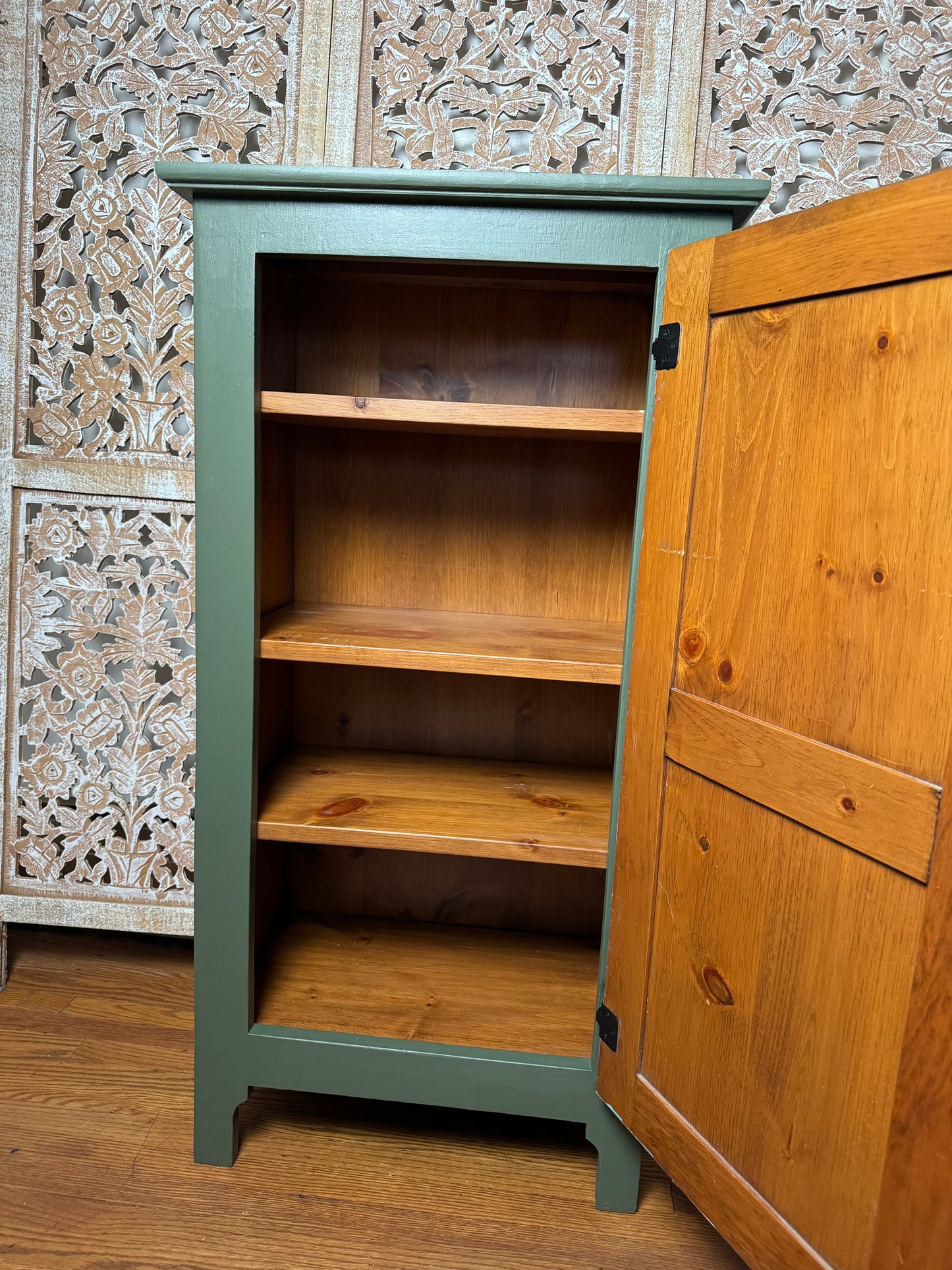 Refinished Jam Cupboard/Storage Cabinet