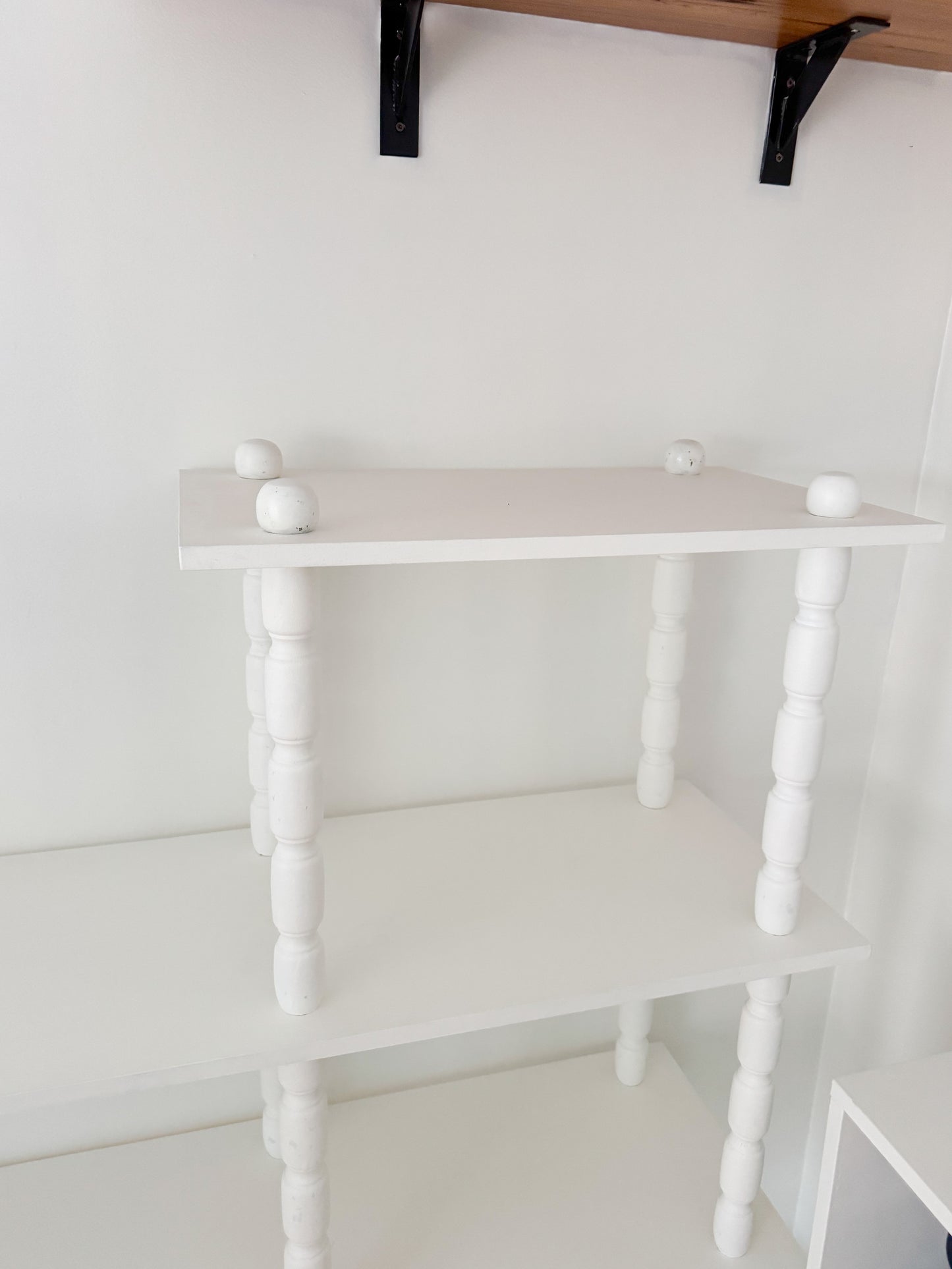 MCM Refinished White Shelf