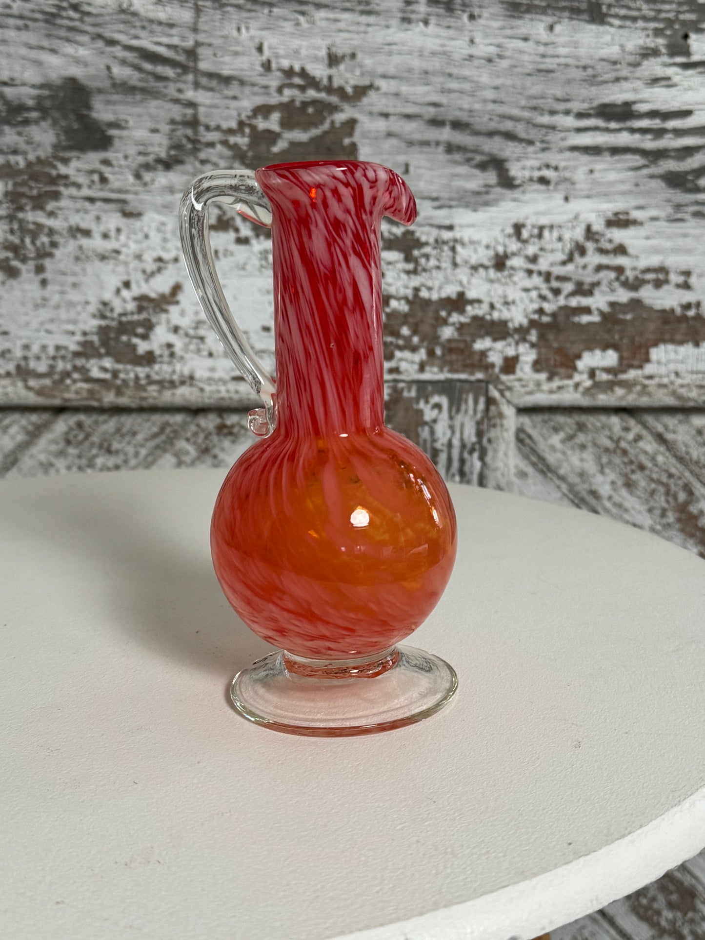 Swirl Glass Pitcher