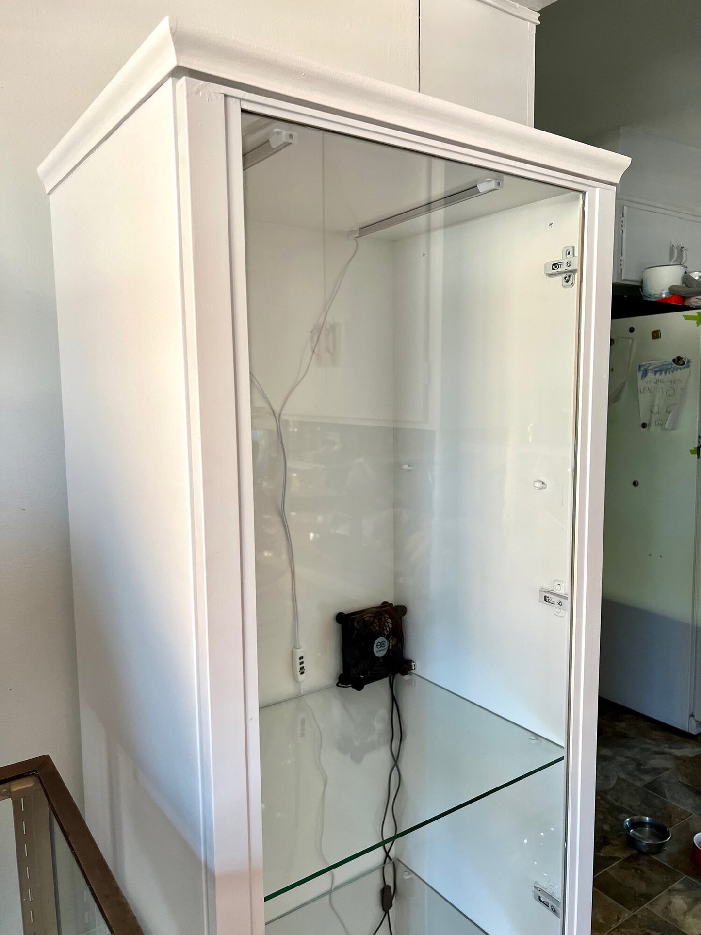 Converted Greenhouse Cabinet