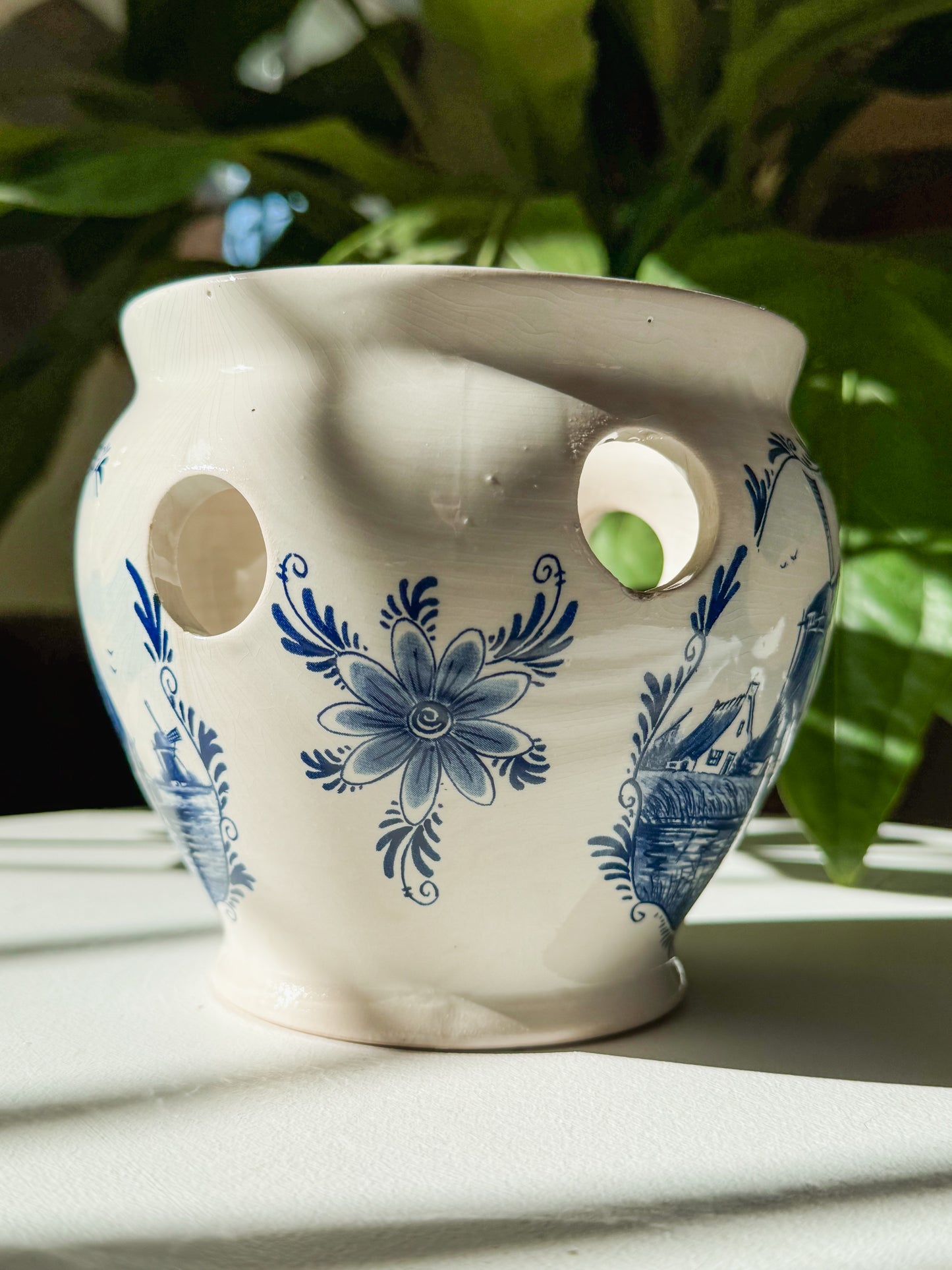 Delft Blue & White Planter