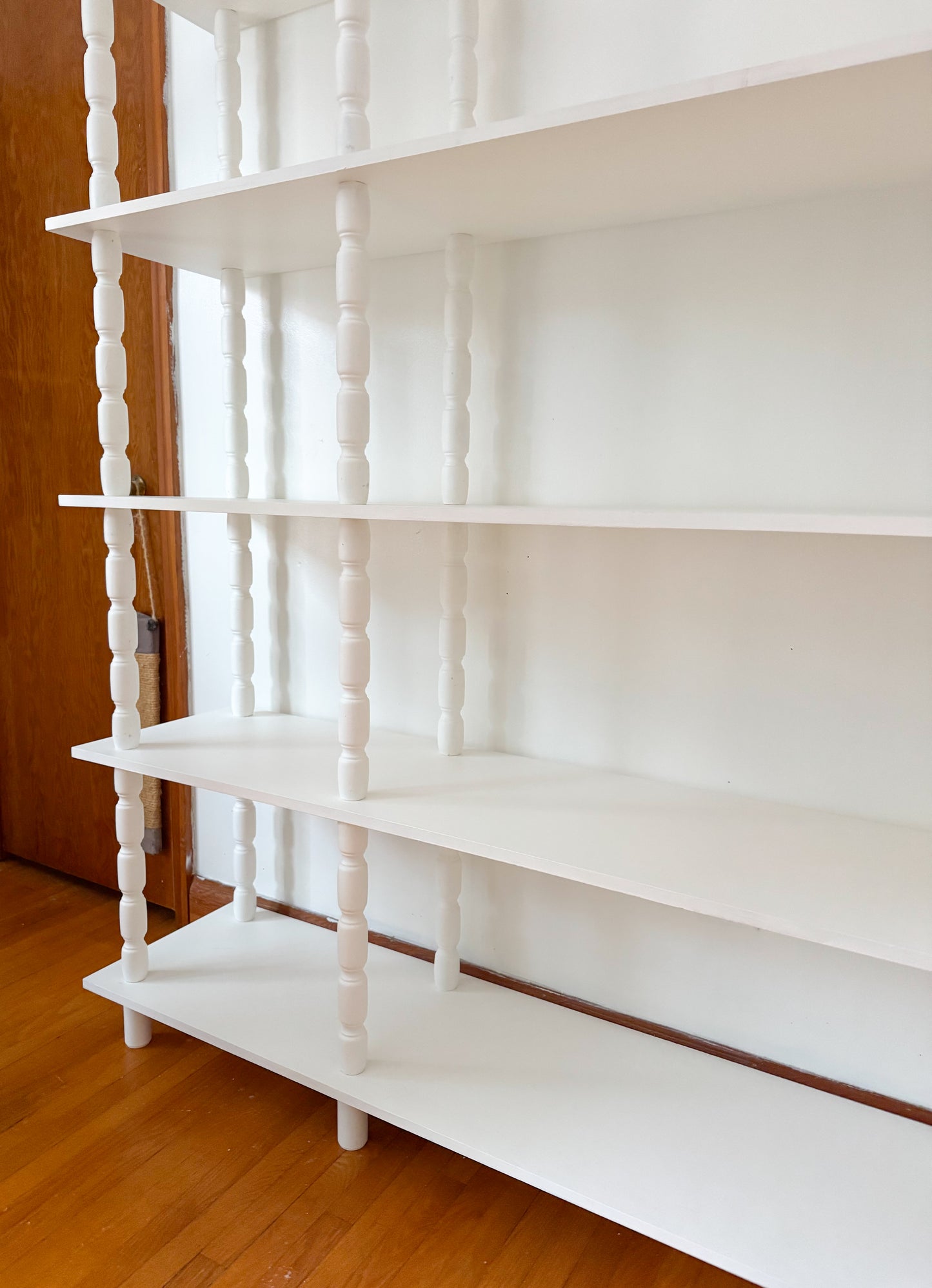 MCM Refinished White Shelf
