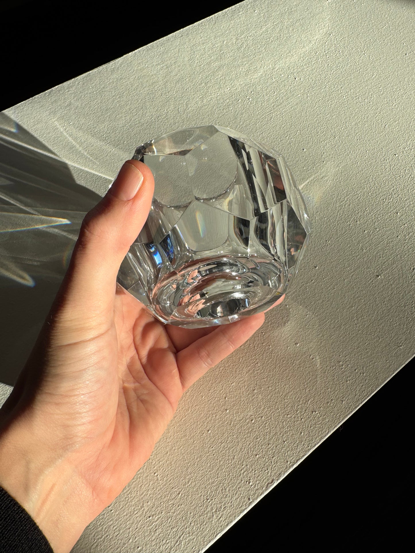 Brand New Chrome & Glass Ceiling Light