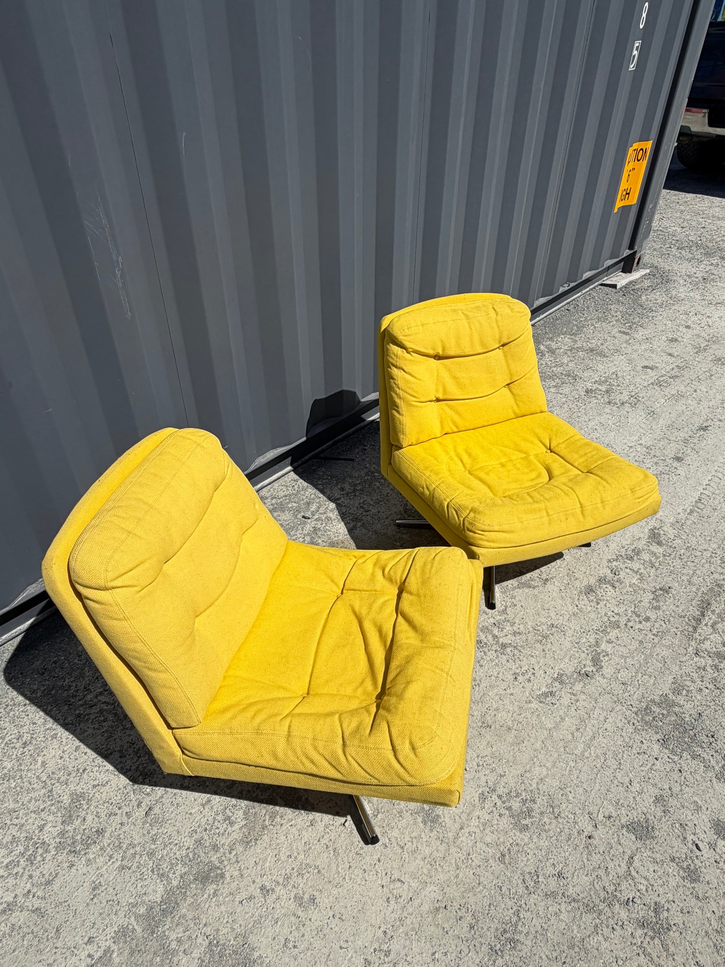 Vintage Selig Jutland Lounge Chairs (Pair)