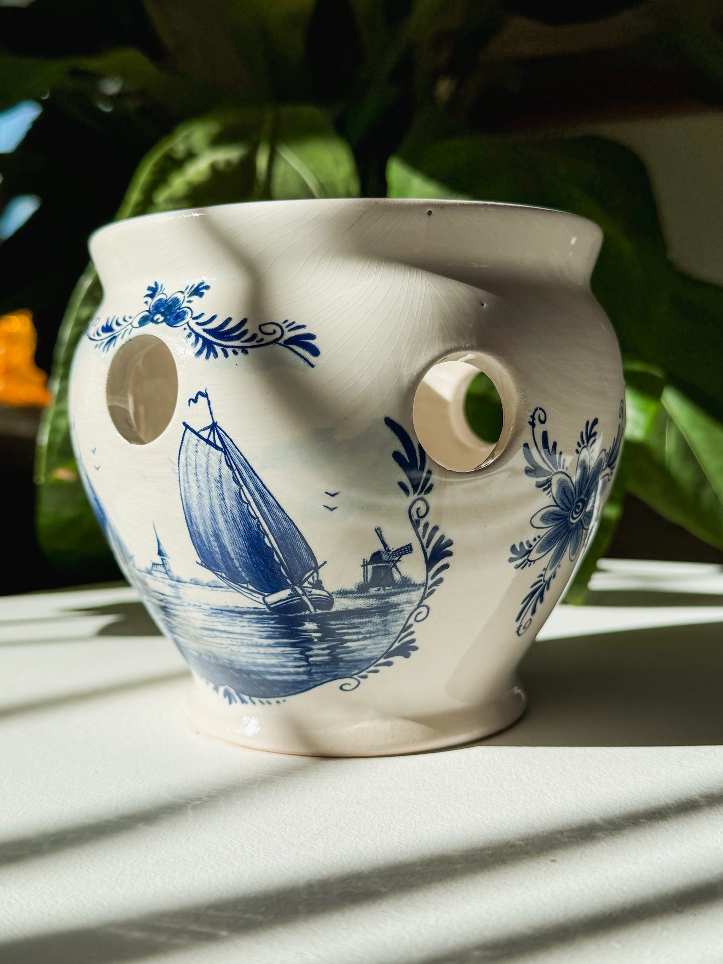 Delft Blue & White Planter