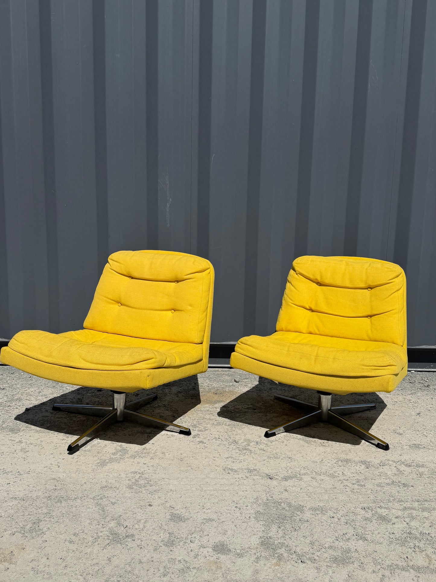 Vintage Selig Jutland Lounge Chairs (Pair)