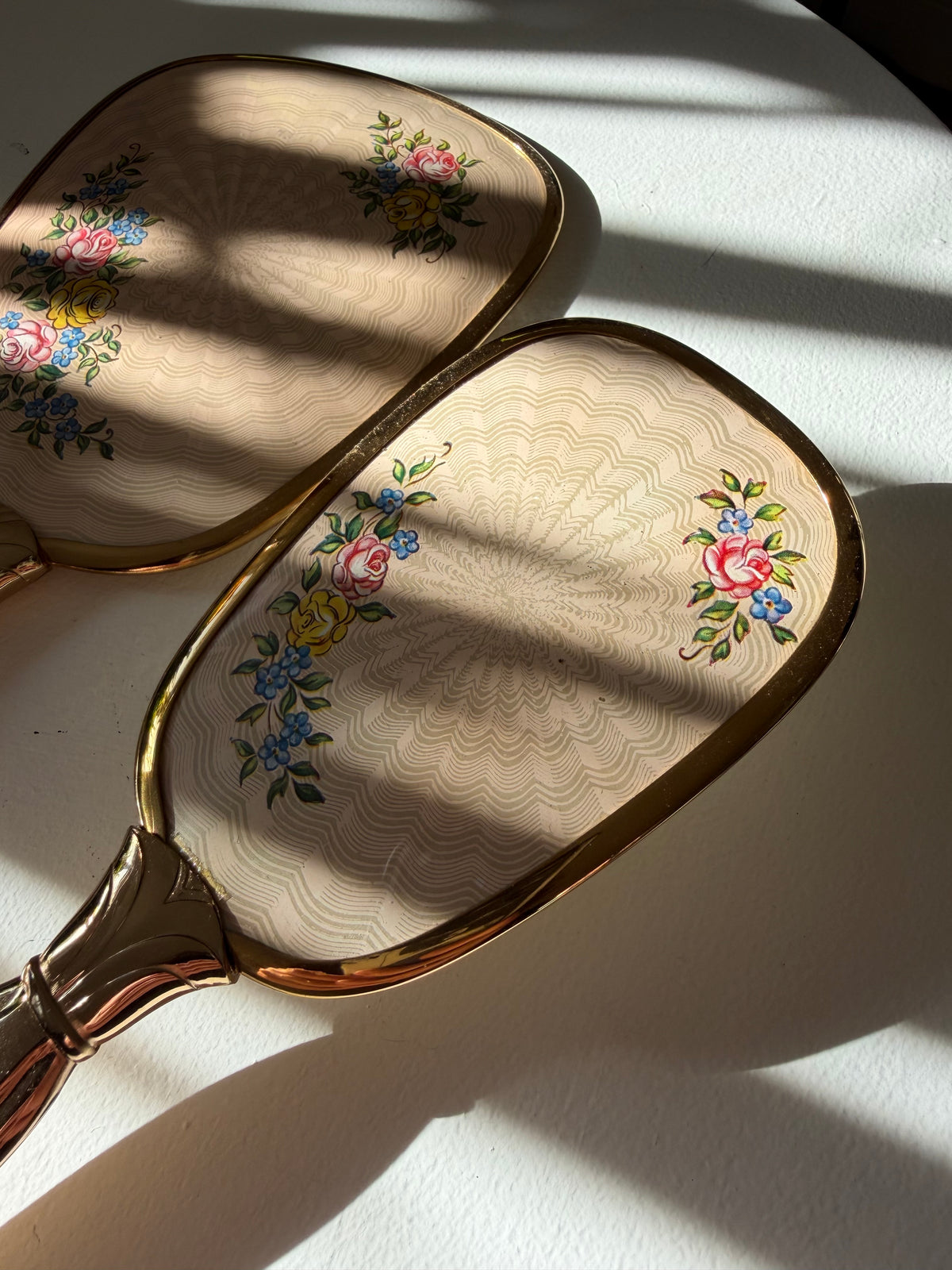 Brush, Mirror and Comb Vanity Set