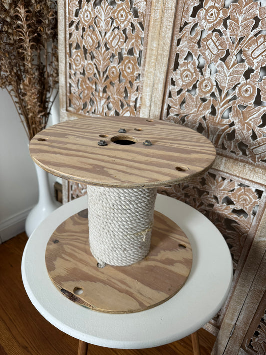 Upcycled Cable Wheel