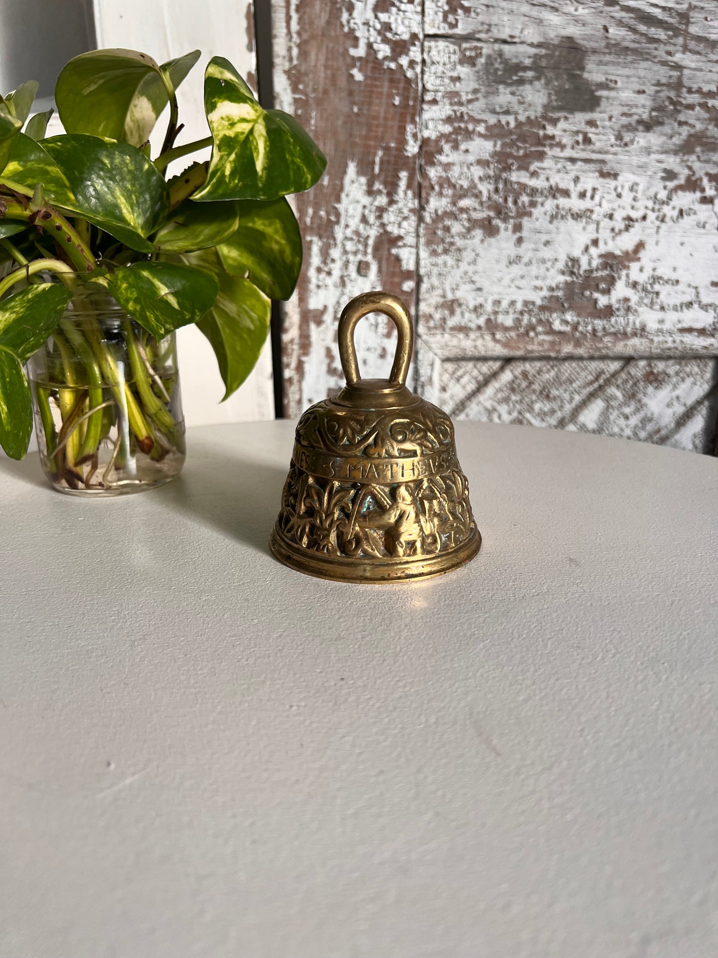 1940-1960 Carl Aubock 4 Apostles Desk Bell