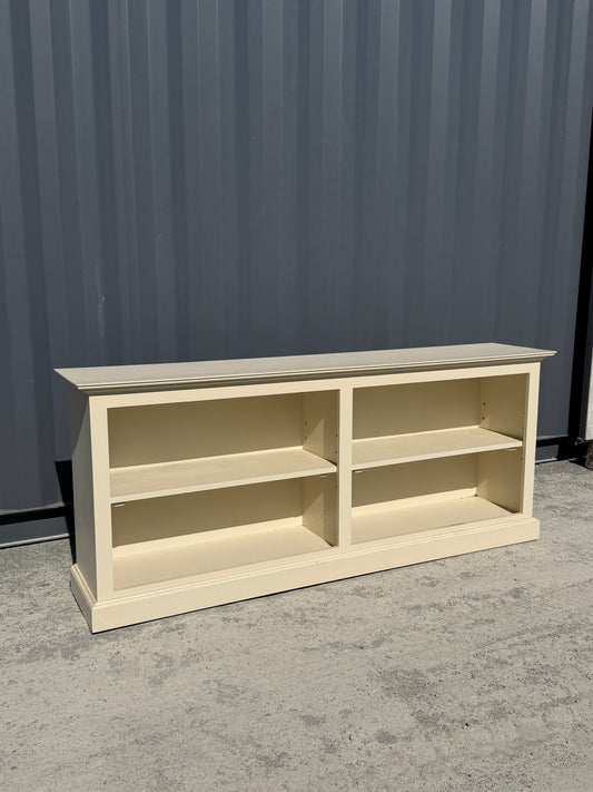 Classic Open Shelf Console
