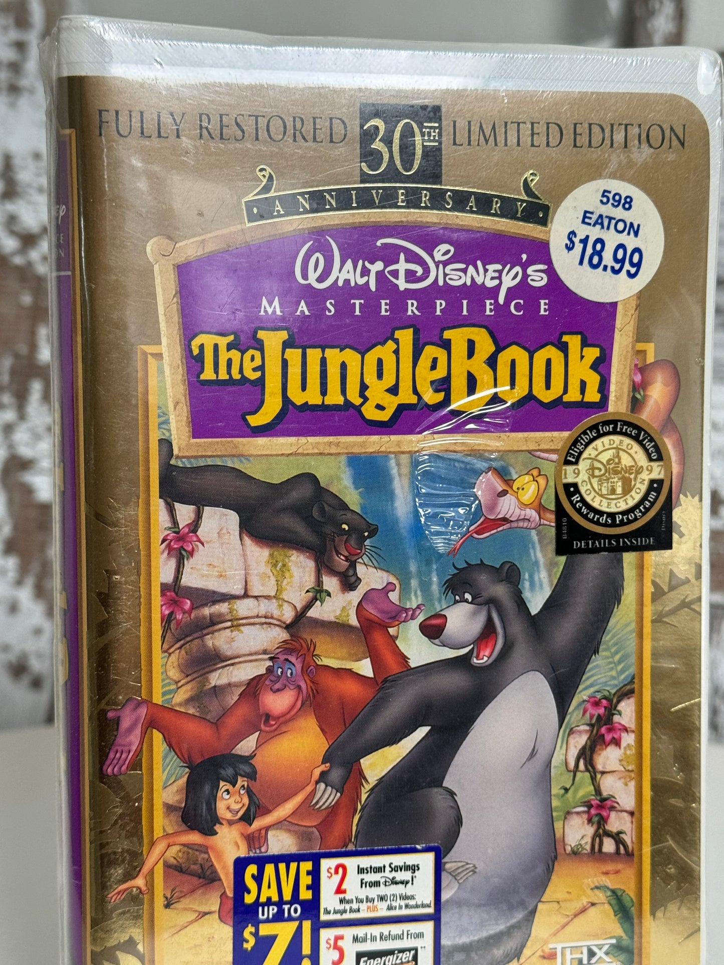 Jungle Book VHS 1999