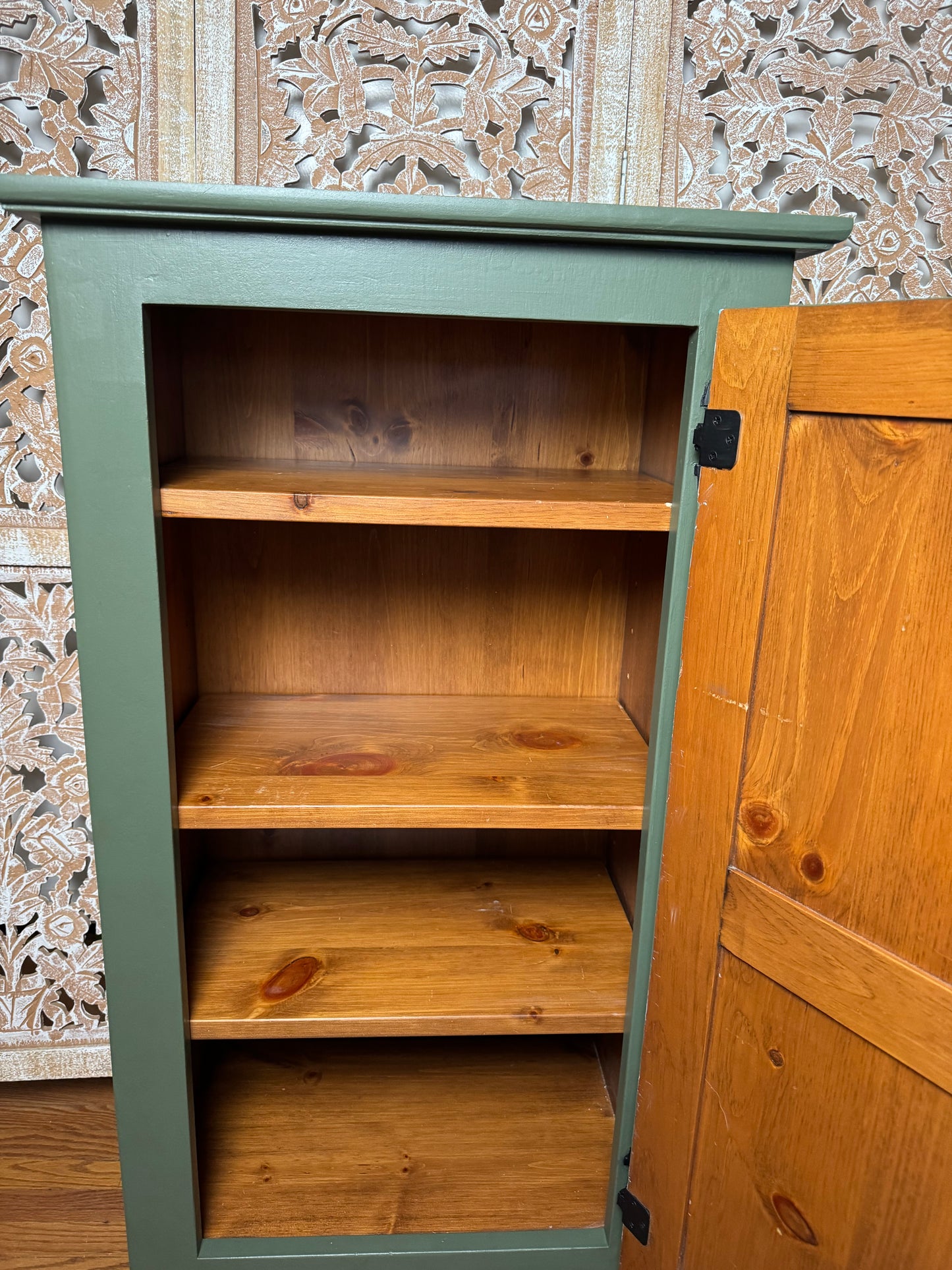 Refinished Jam Cupboard/Storage Cabinet