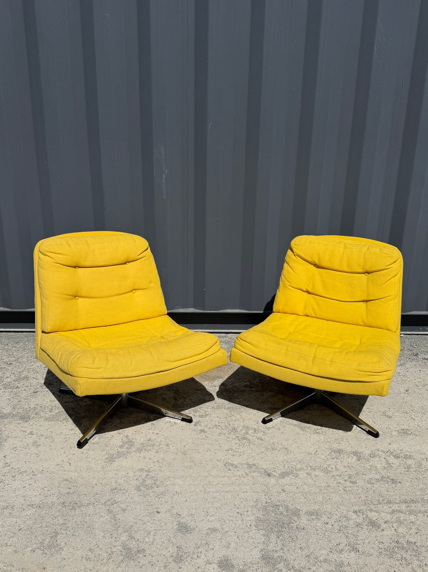 Vintage Selig Jutland Lounge Chairs (Pair)