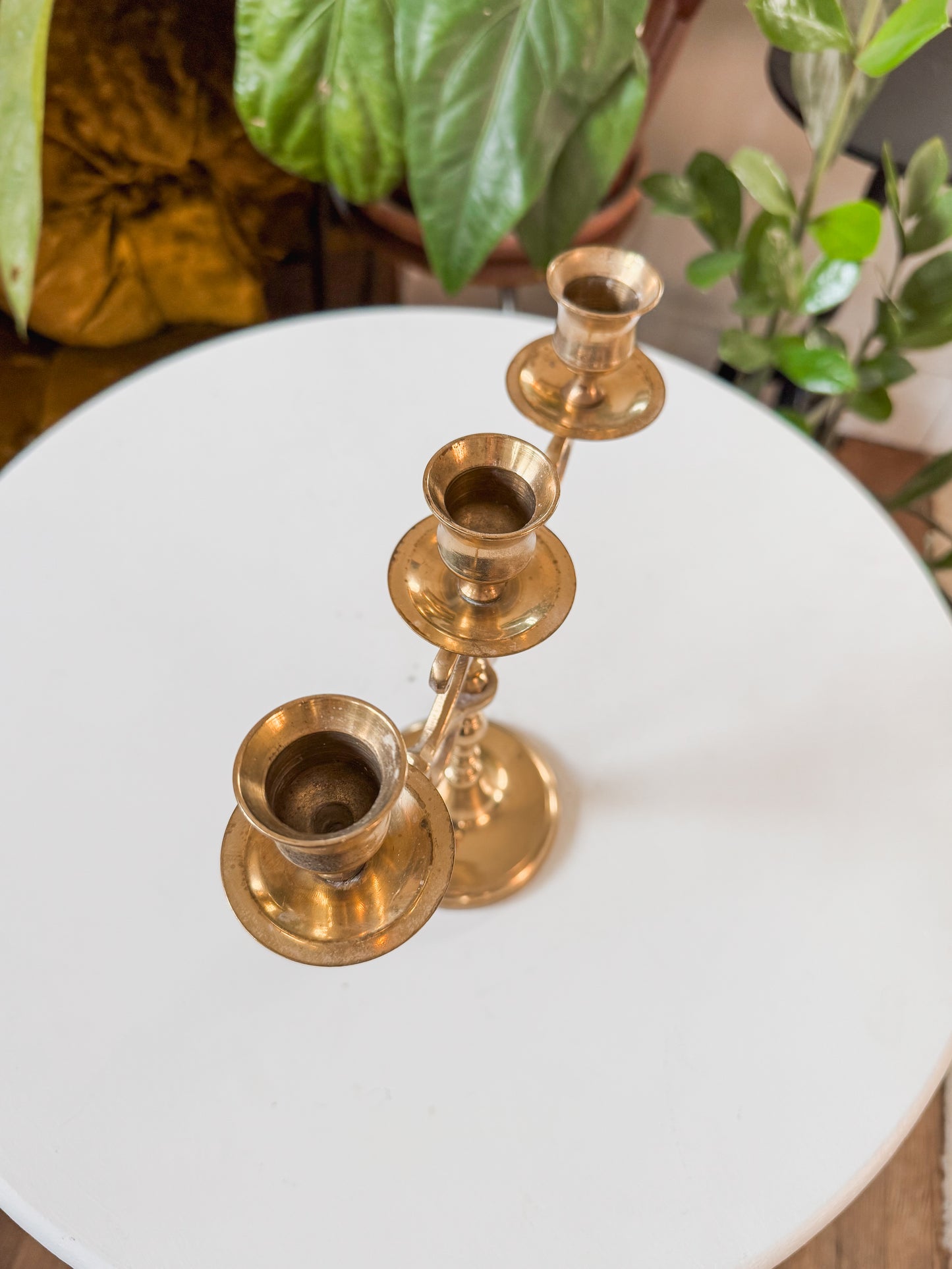 Baldwin Brass 3 Arm Candelabra