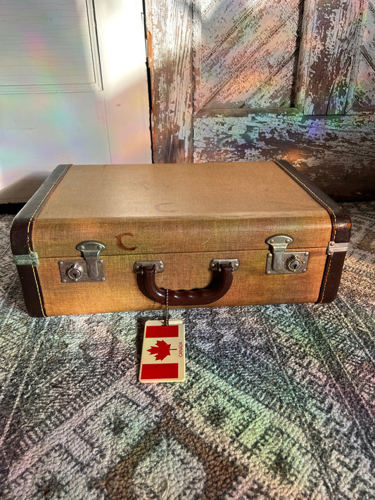 Antique Suitcase C