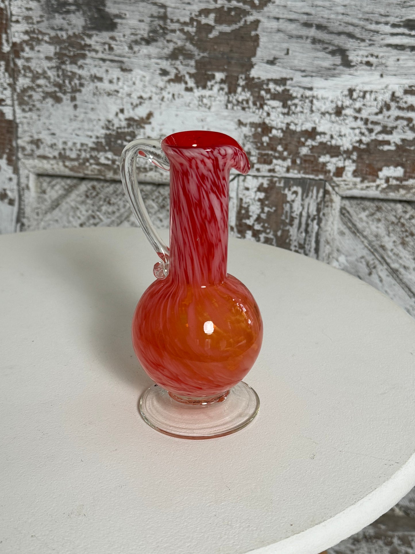 Swirl Glass Pitcher