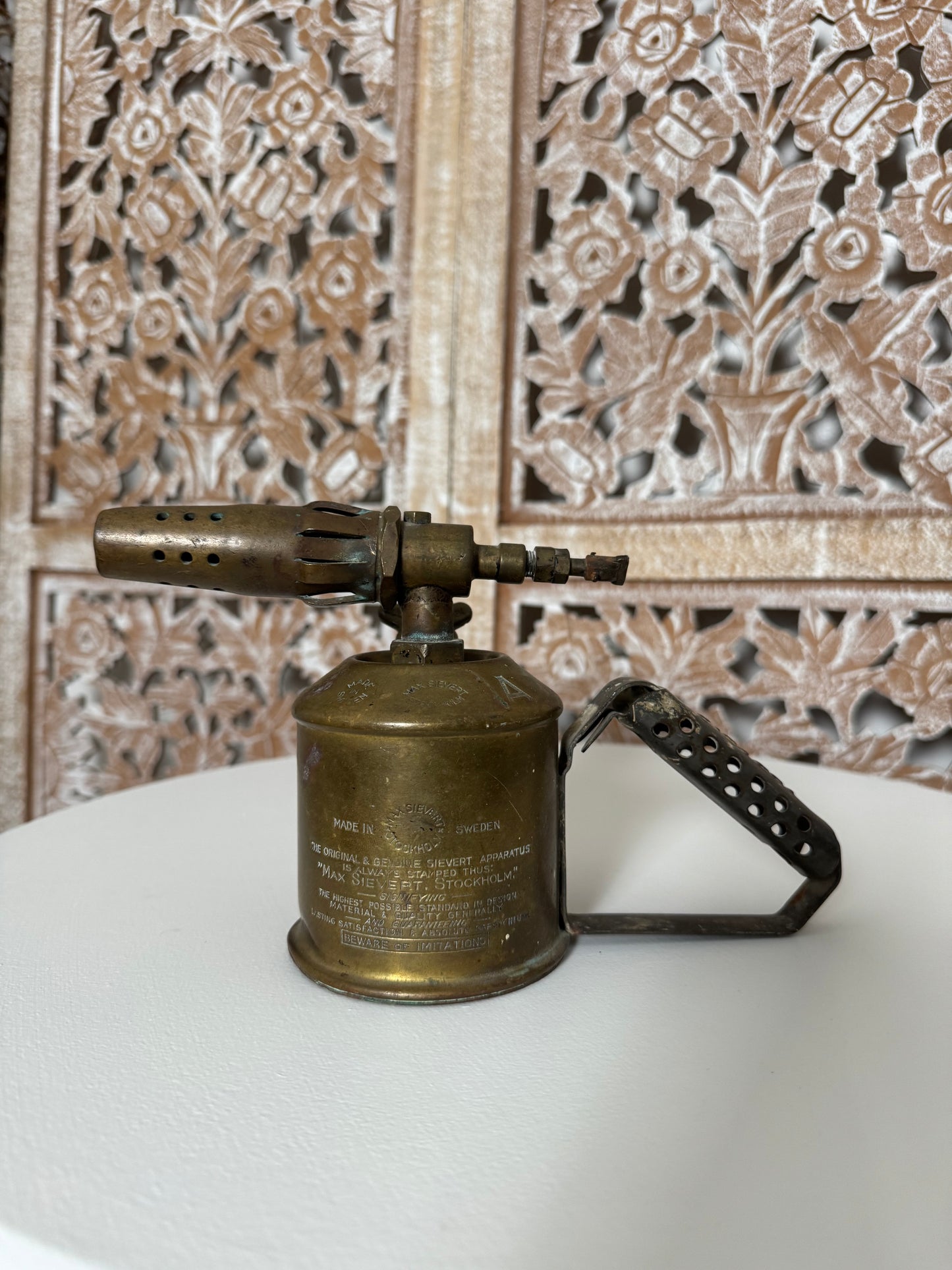 Vintage Brass Blow Torch