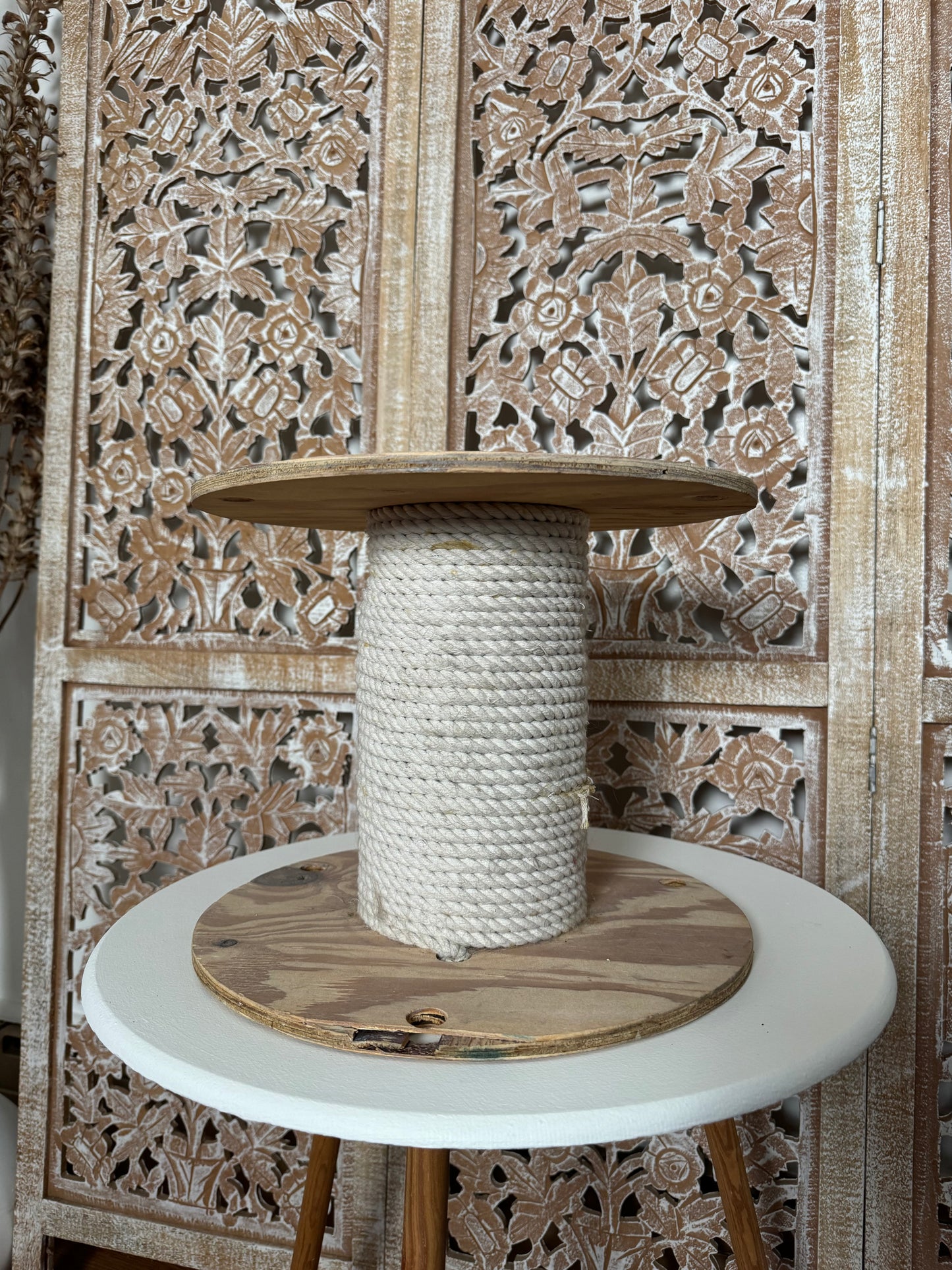 Upcycled Cable Wheel