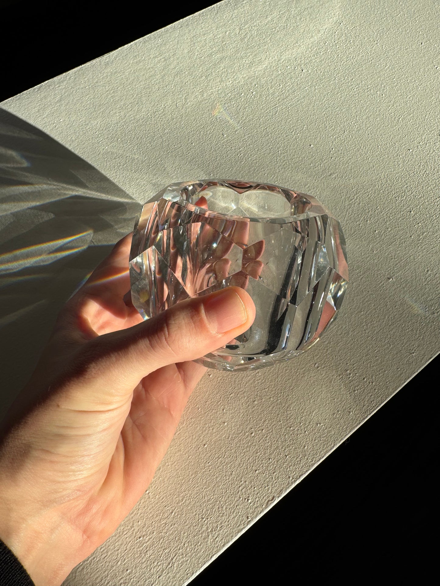 Brand New Chrome & Glass Ceiling Light