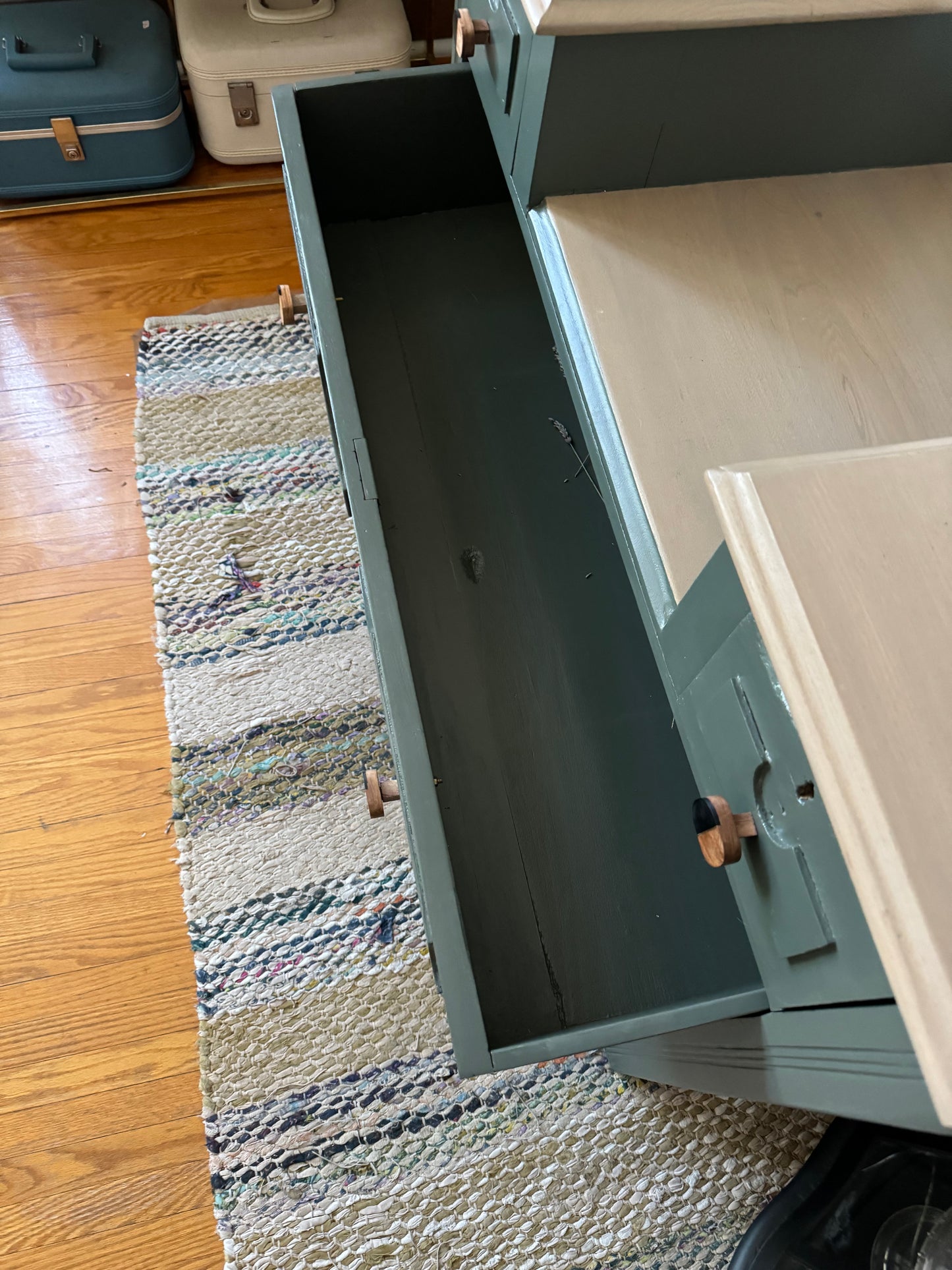 Antique Everett Refinished Dresser