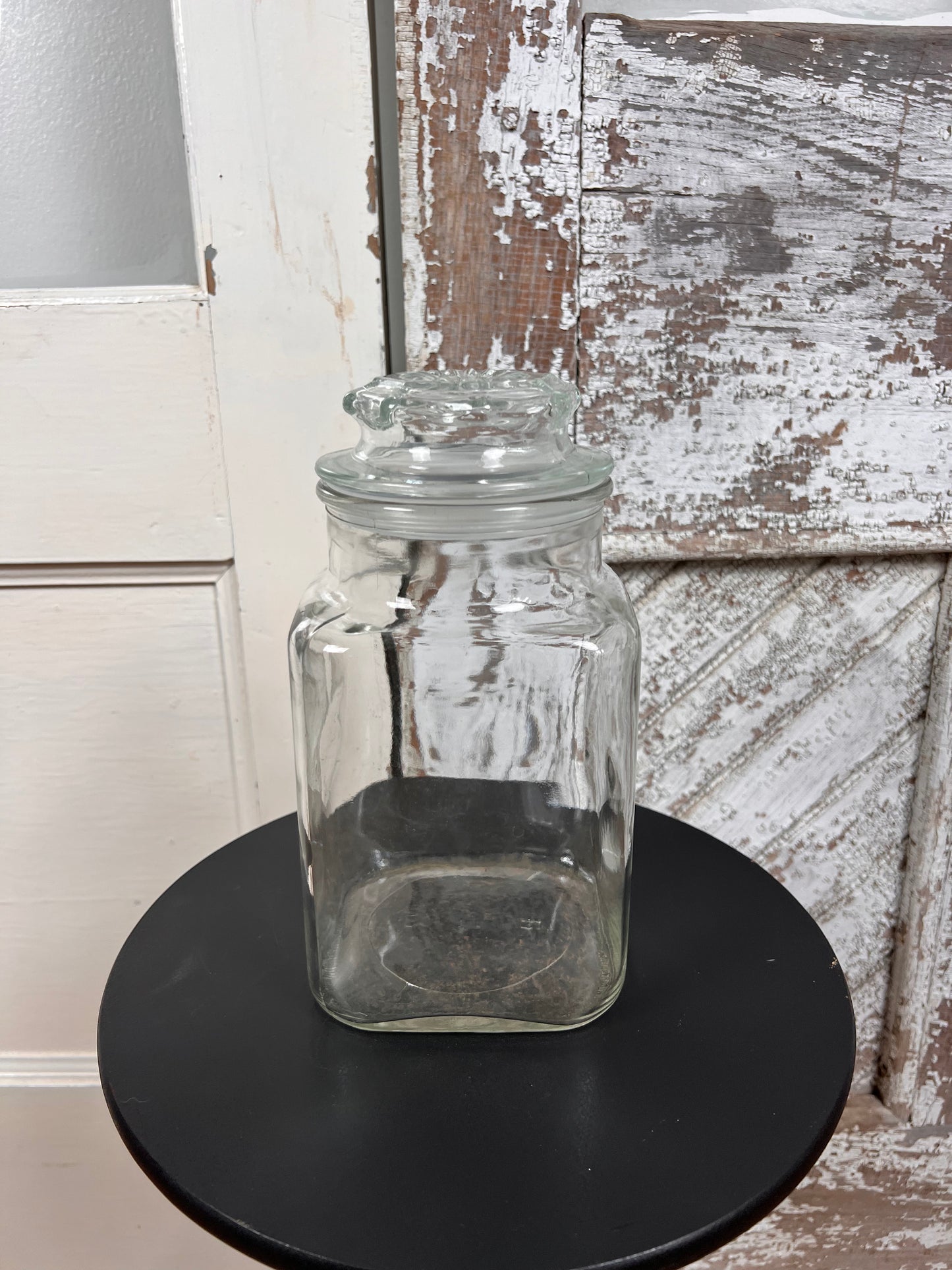 Square Glass Jar/Terrarium